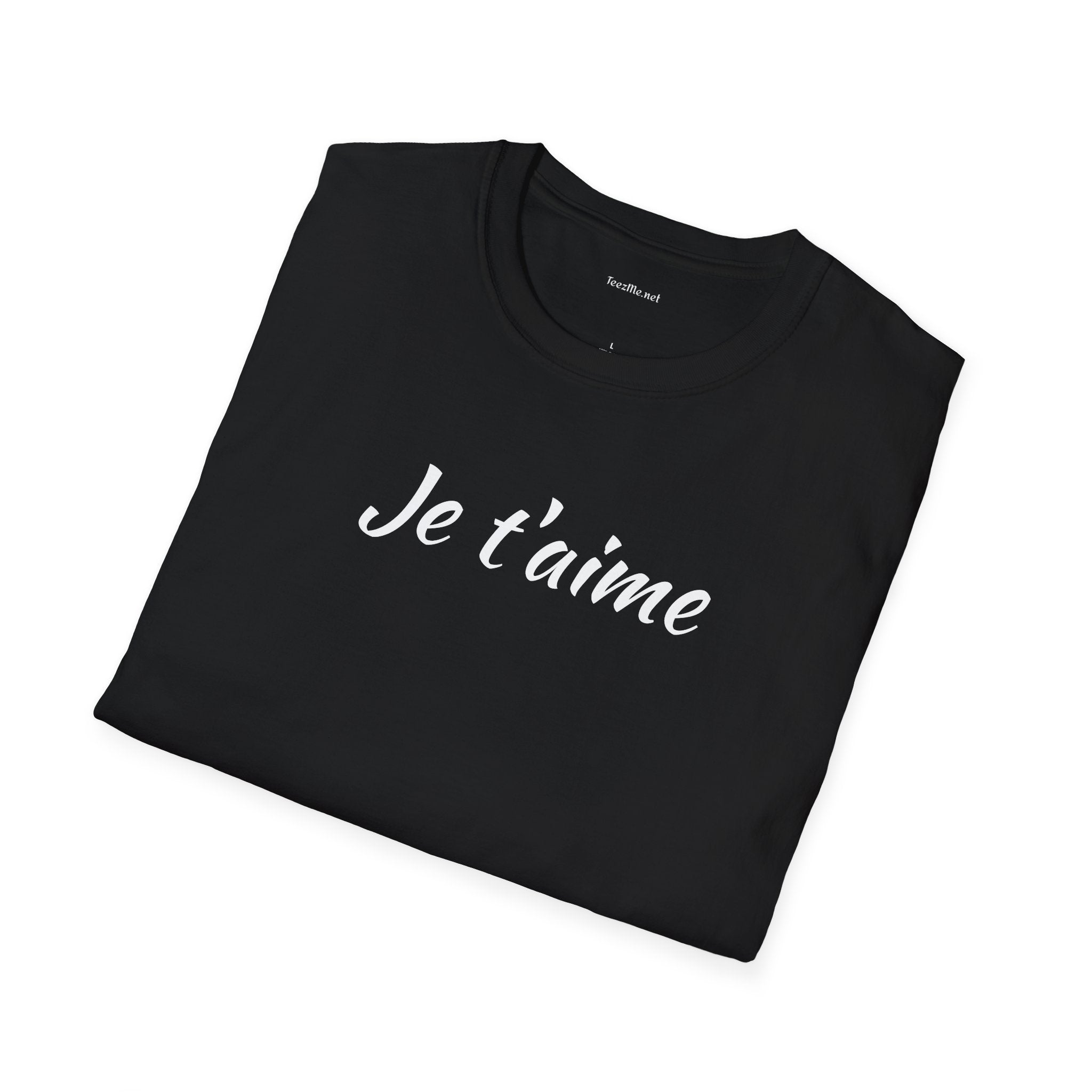 Je t'aime - Unisex Softstyle T-Shirt 100% Cotton Graphic
