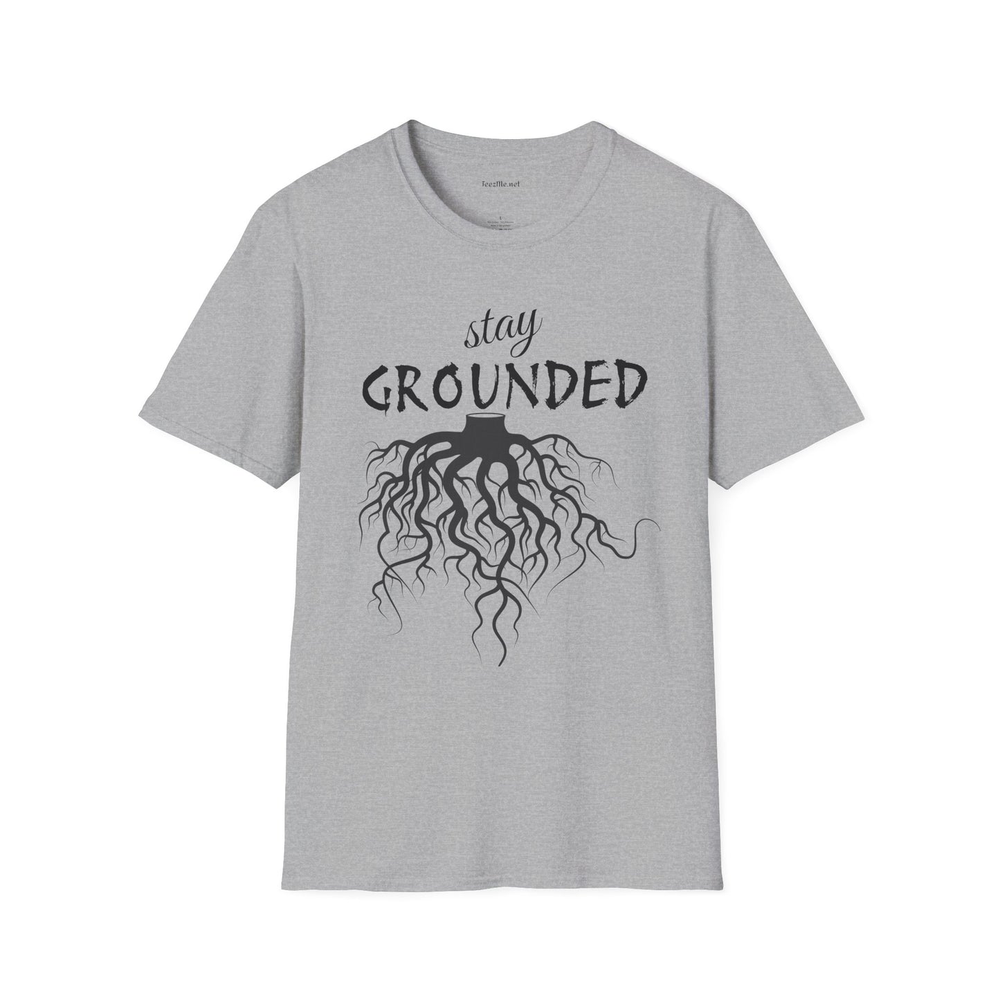 Stay Grounded Unisex Softstyle T-Shirt 100% Cotton