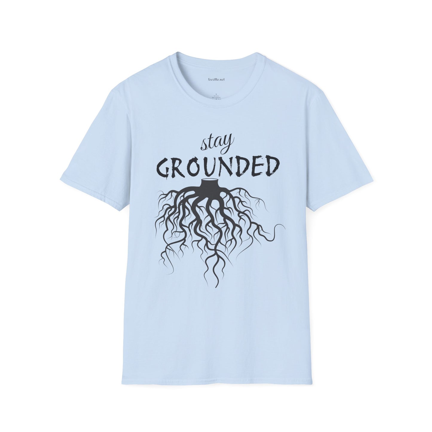 Stay Grounded Unisex Softstyle T-Shirt 100% Cotton