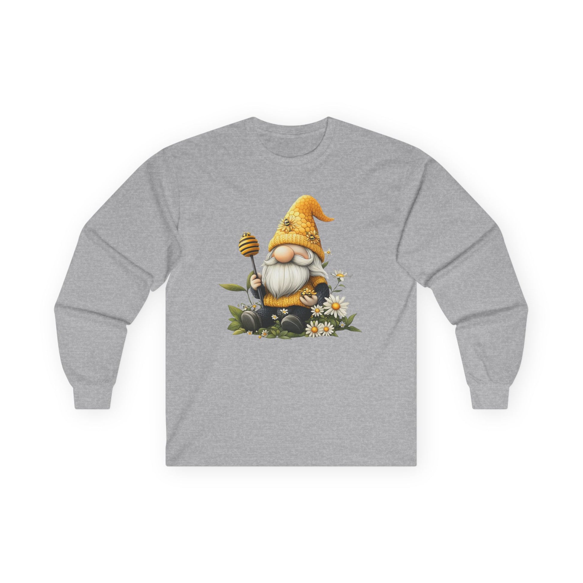Honey Bee Gnome 01 Unisex Ultra Cotton Long Sleeve Tee
