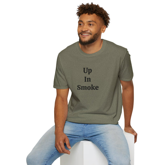 Up in Smoke - Unisex Softstyle T-Shirt 100% Cotton Graphic