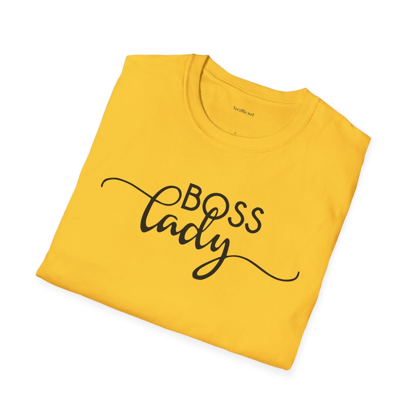 Boss Lady - Unisex Softstyle T-Shirt 100% Cotton Graphic