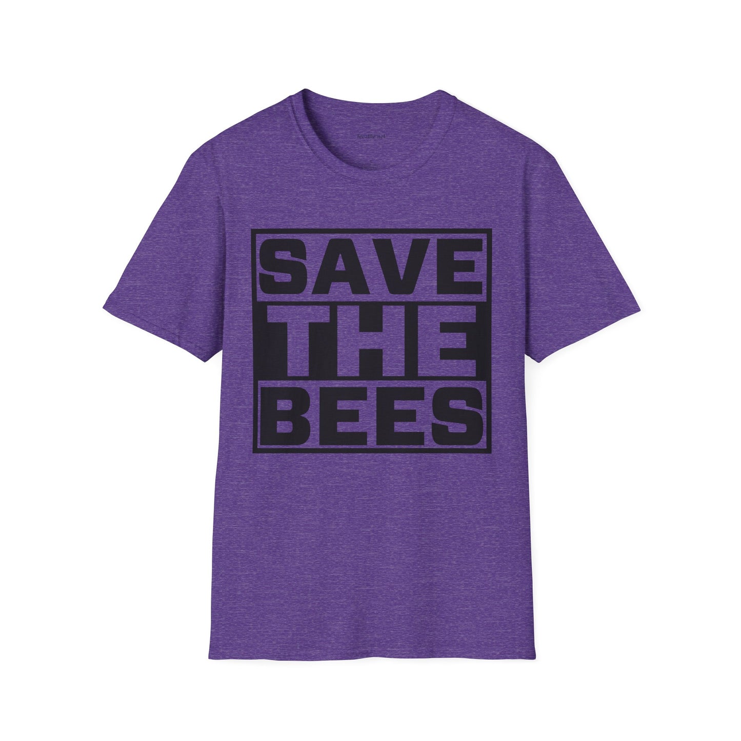 Save The Bees 02 Unisex Soft Style T-Shirt 100% Cotton Graphic