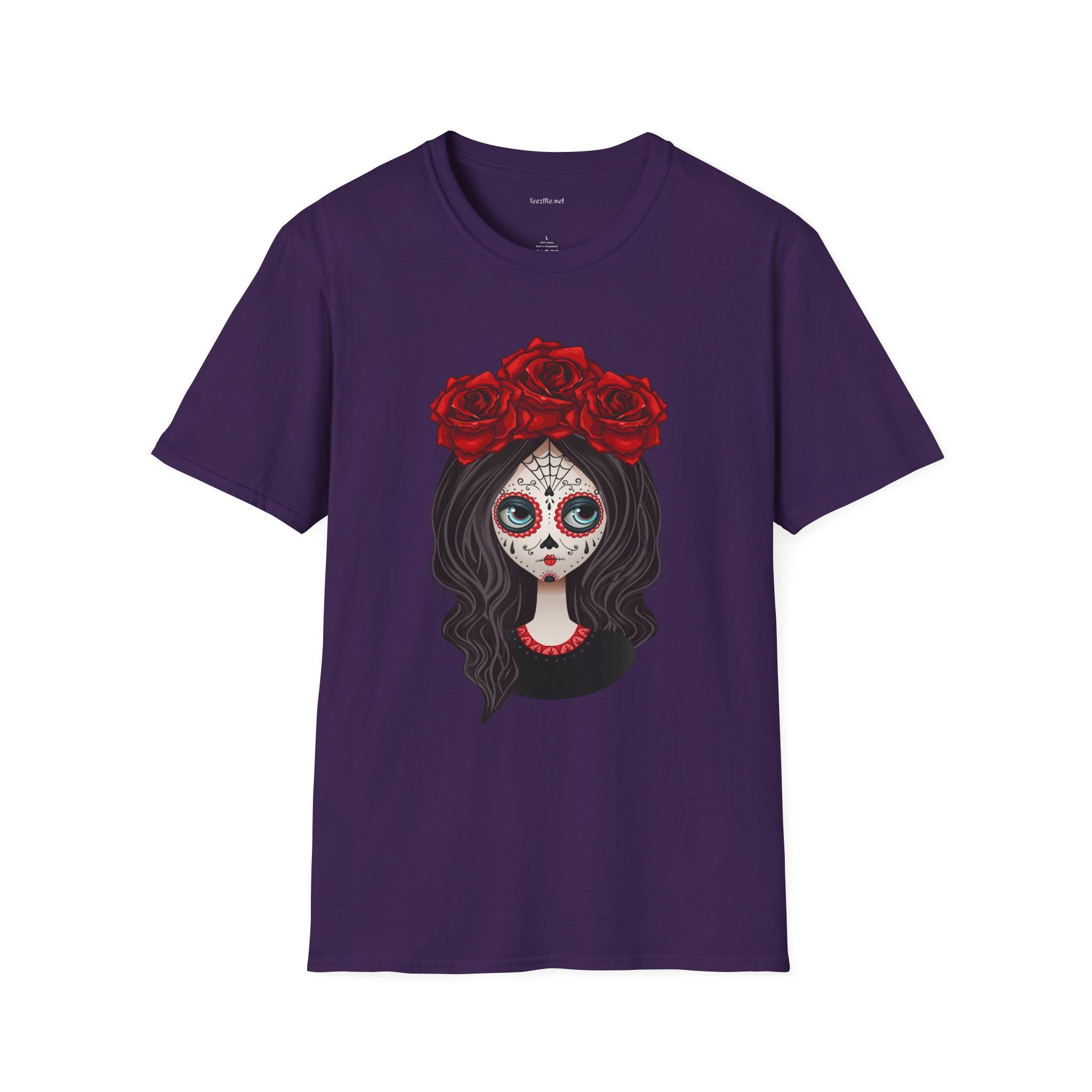 Zombie Girl - Unisex Softstyle T-Shirt 100% Cotton Graphic