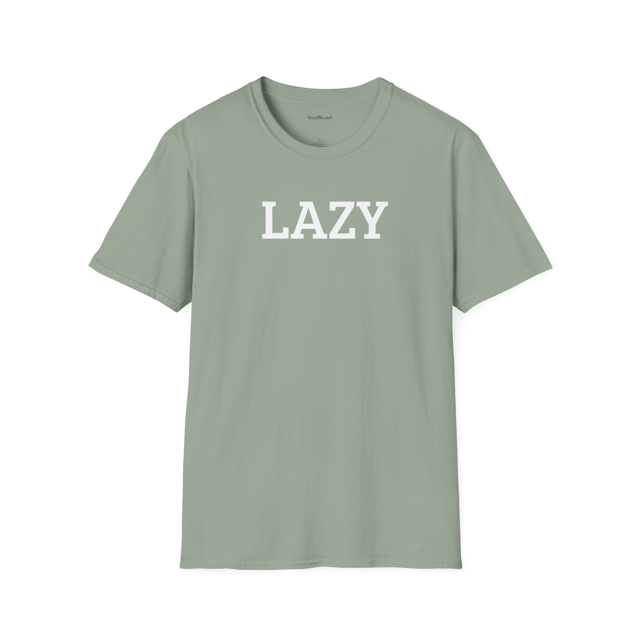 LAZY - Unisex Softstyle T-Shirt 100% Cotton Graphic