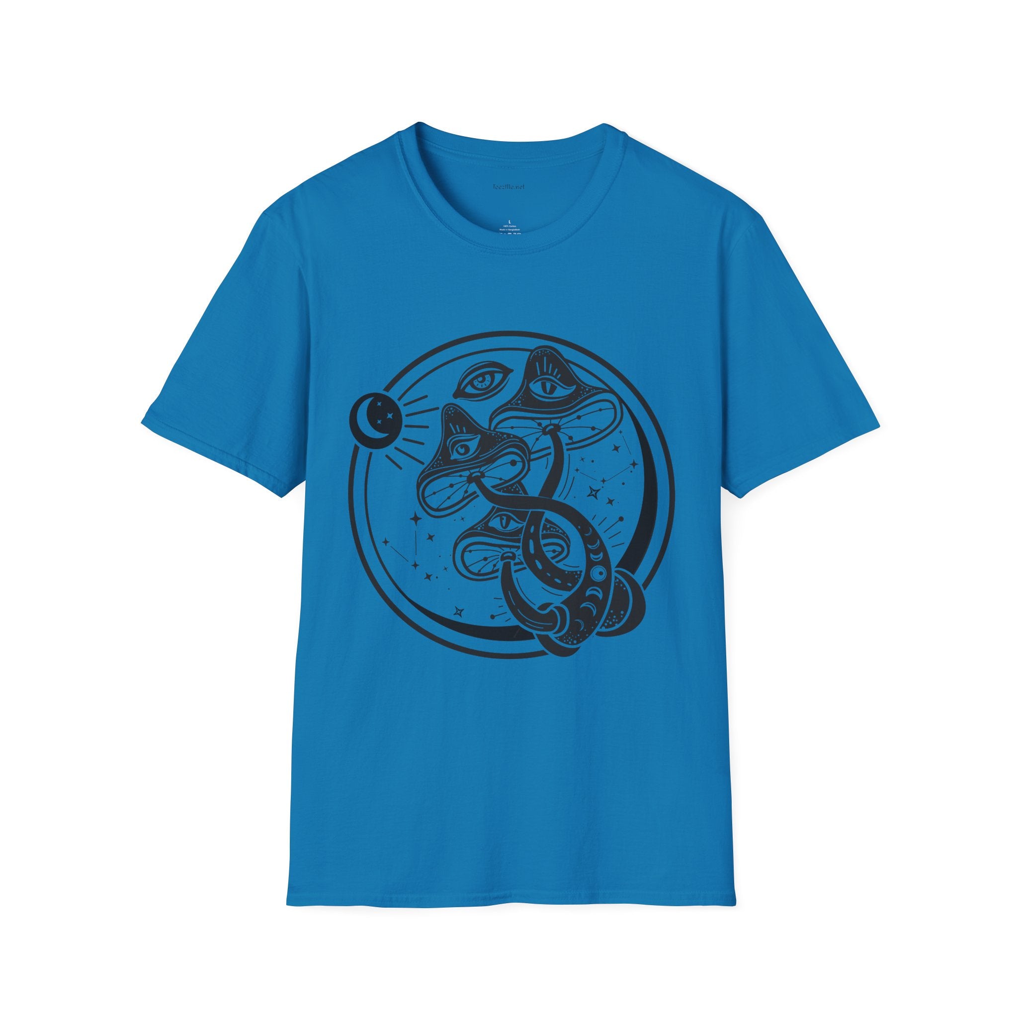 Mushrooms - Unisex Softstyle T-Shirt 100% Cotton Graphic