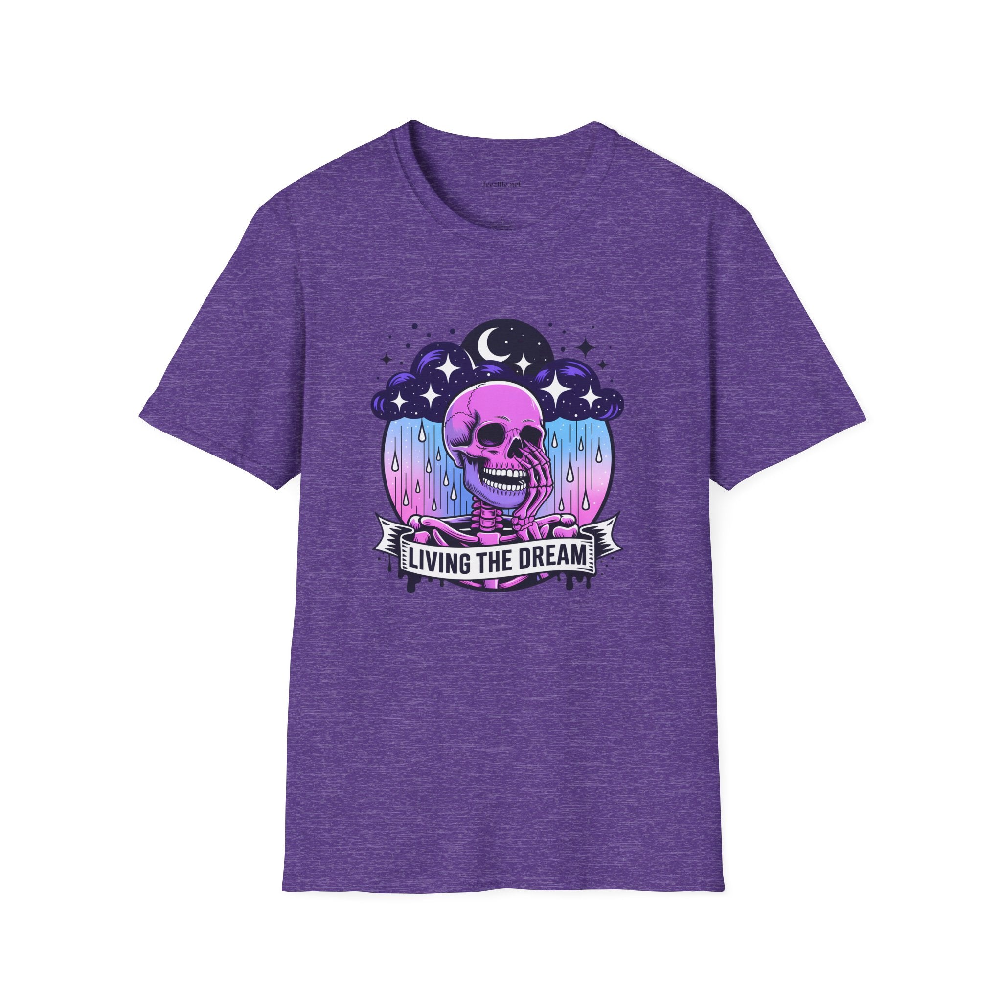 Living the Dream Unisex Softstyle T-Shirt 100% Cotton Graphic