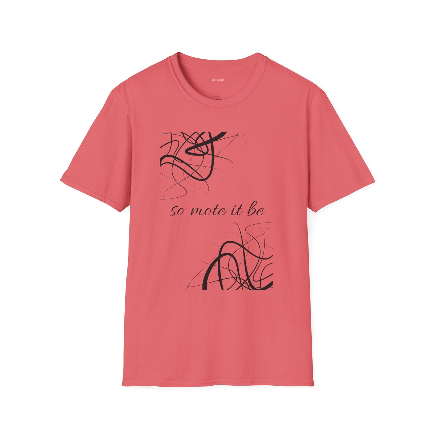 So mote it be - Unisex Softstyle T-Shirt 100% Cotton Graphic
