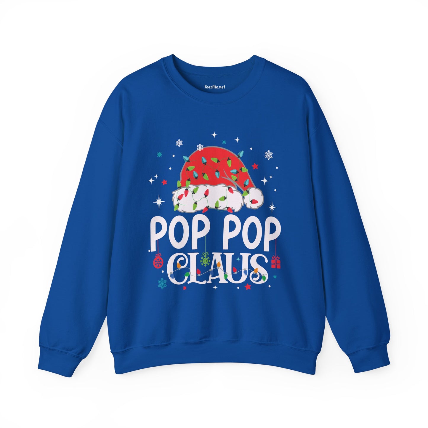 Christmas Pop Pop Unisex Heavy Blend™ Crewneck Sweatshirt