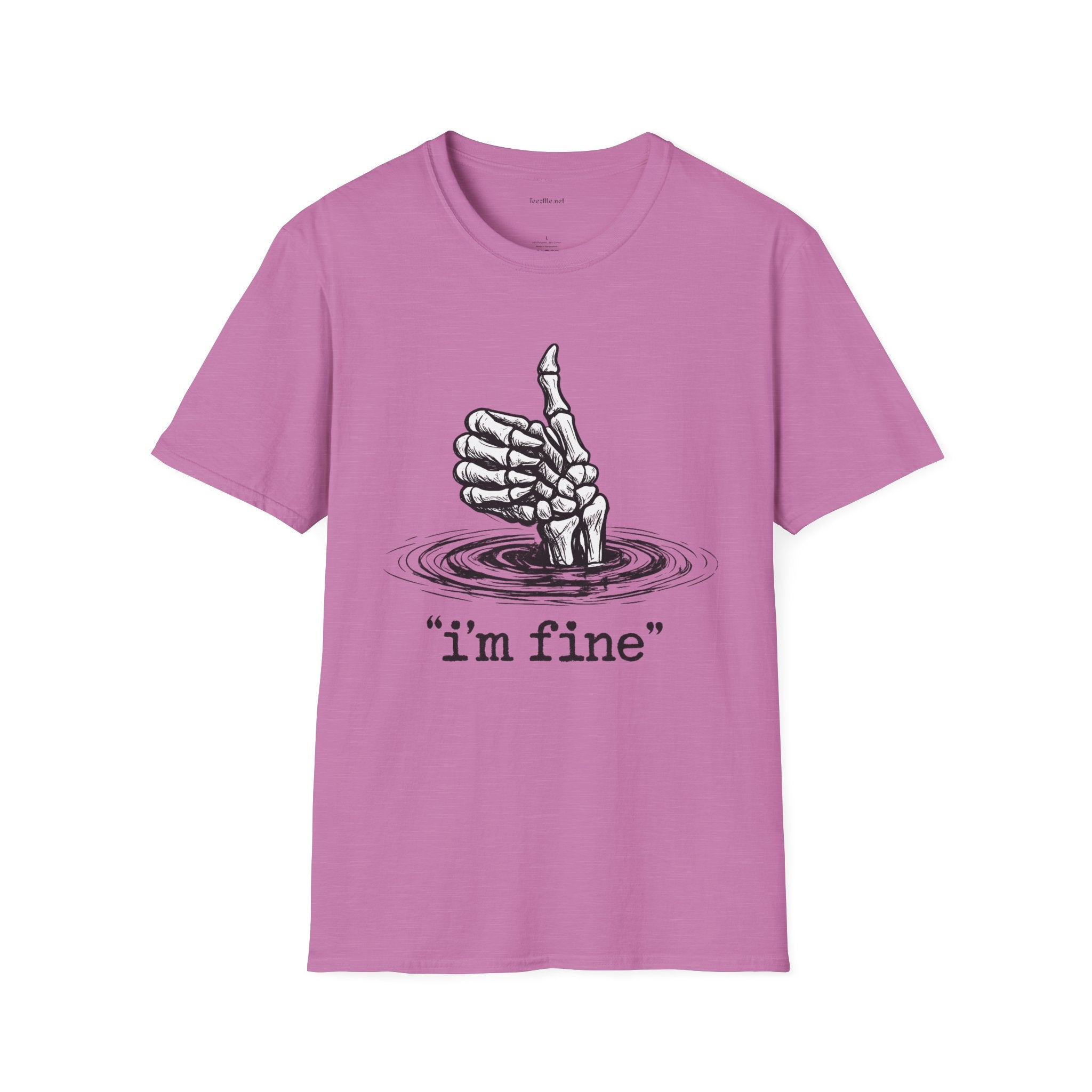 I'm Fine Skeleton Thumbs Up T-Shirt