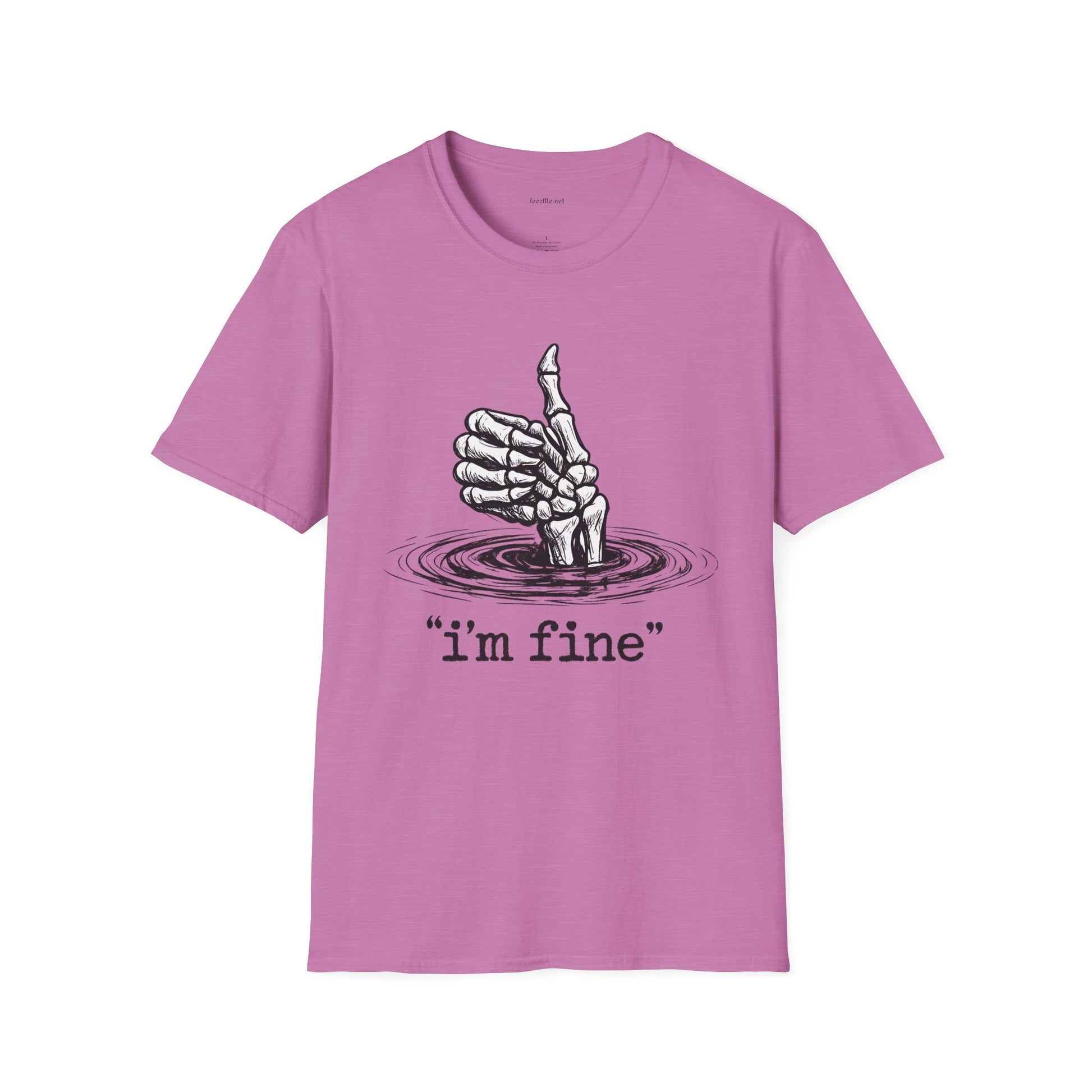 I'm Fine Skeleton Thumbs Up T-Shirt