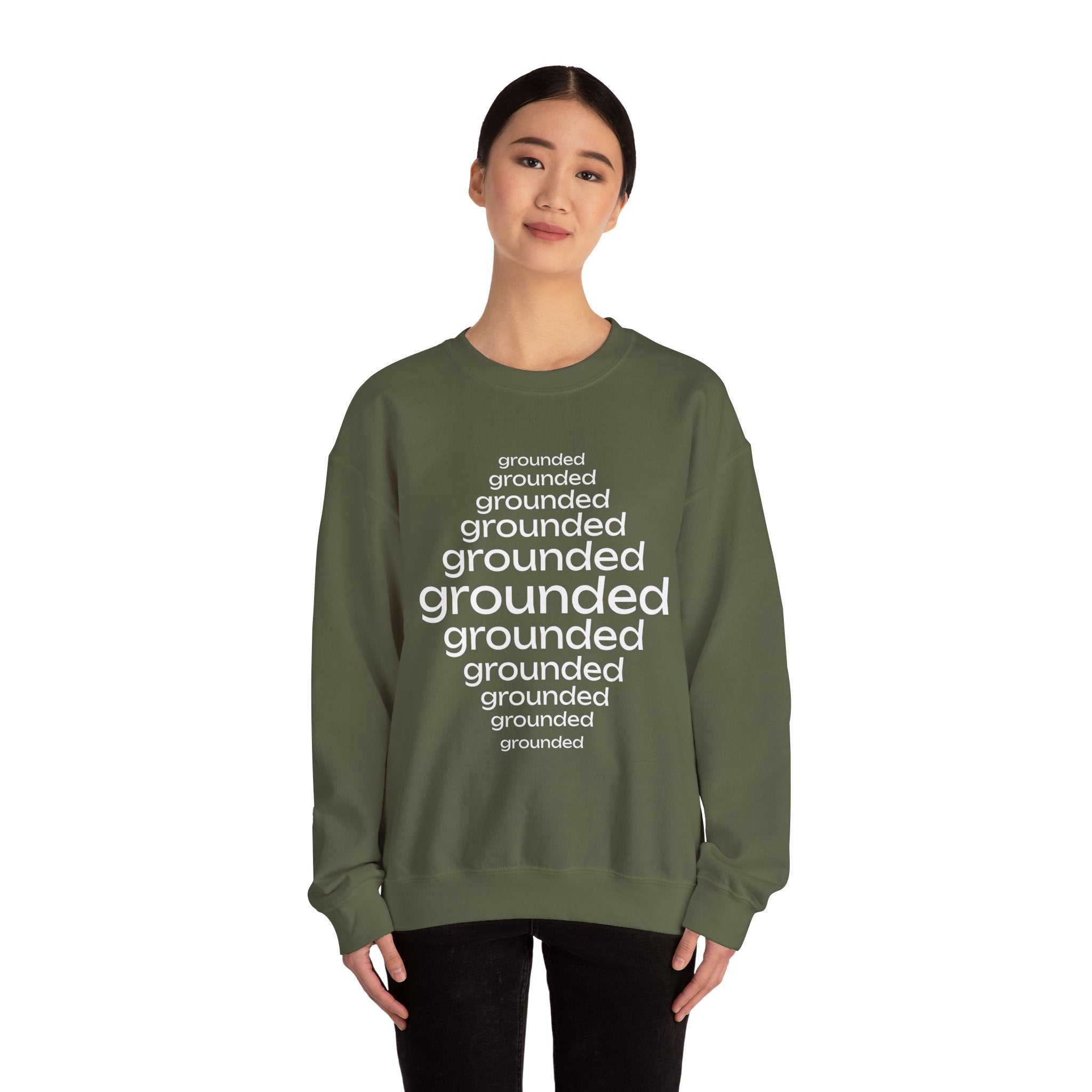Grounded Unisex Heavy Blend™ Crewneck Sweatshirt
