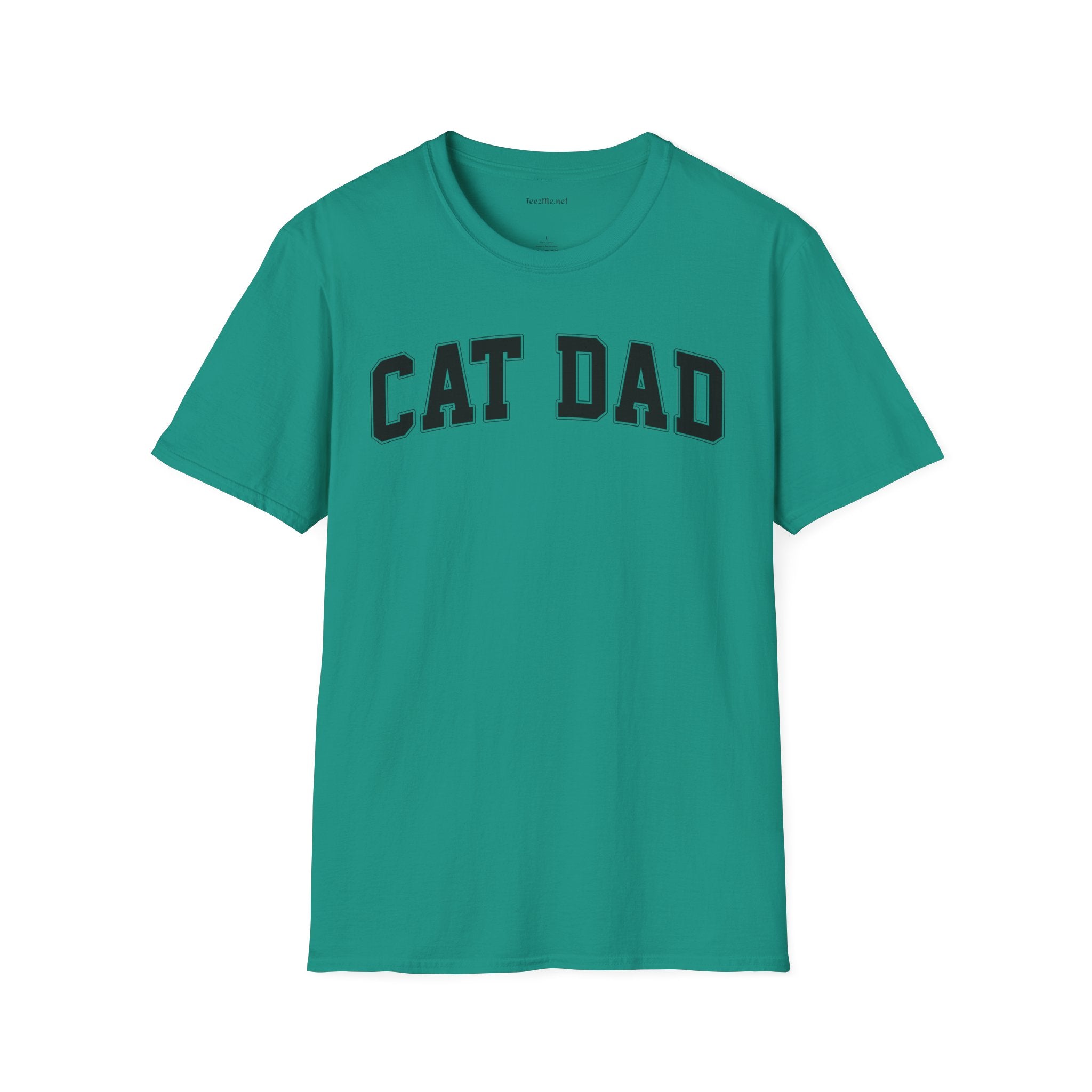 Cat Dad Unisex Softstyle T-Shirt 100% Cotton Graphic