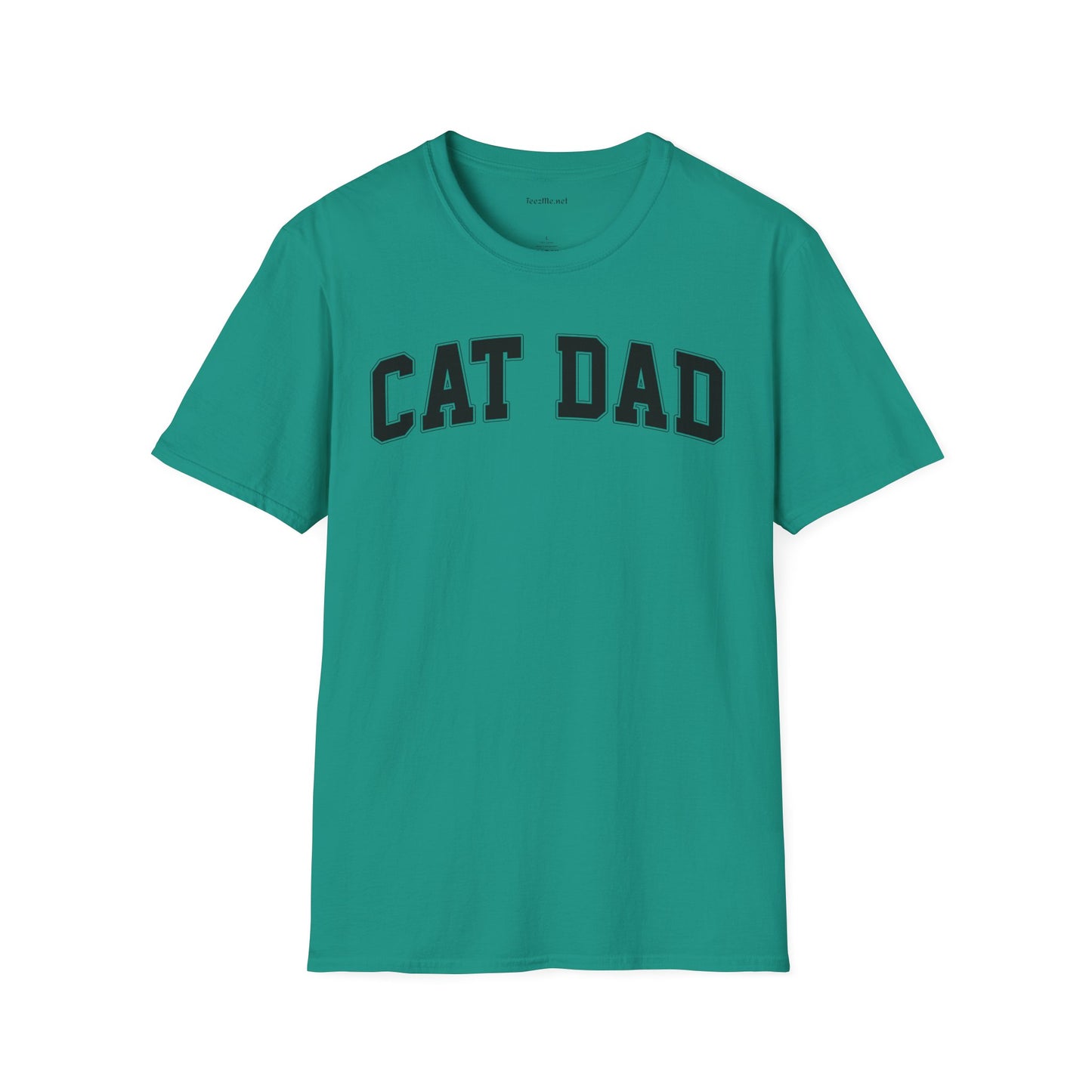 Cat Dad Unisex Softstyle T-Shirt 100% Cotton Graphic