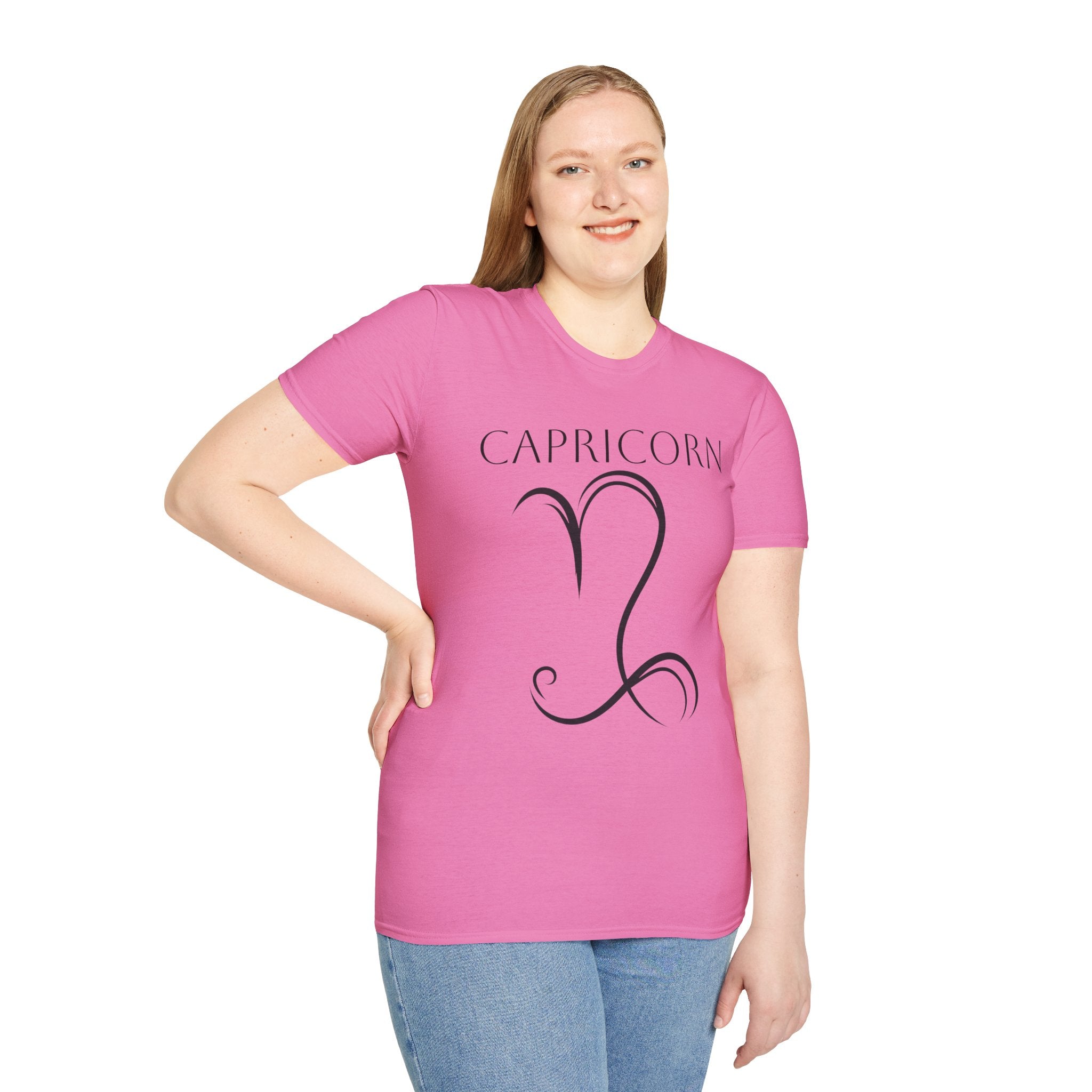 CAPRICORN - Unisex Softstyle T-Shirt 100% Cotton Graphic