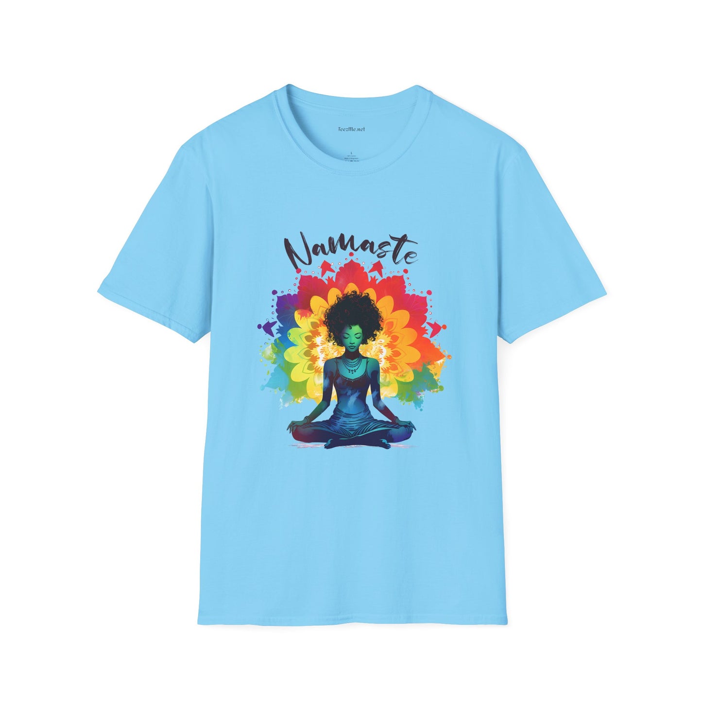 Namaste - Unisex Softstyle T-Shirt 100% Cotton Graphic