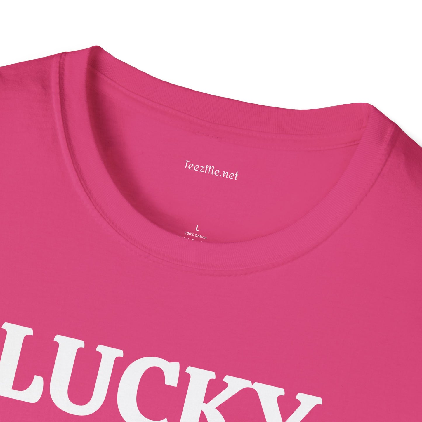 LUCKY ME - Unisex Softstyle T-Shirt 100% Cotton Graphic