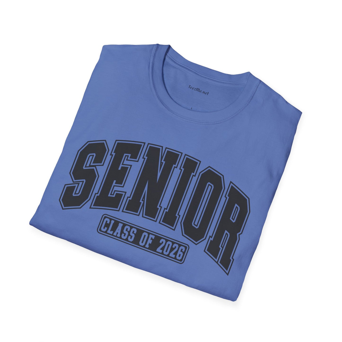 Senior Class of 2026 Unisex Softstyle T-Shirt 100% Cotton Graphic