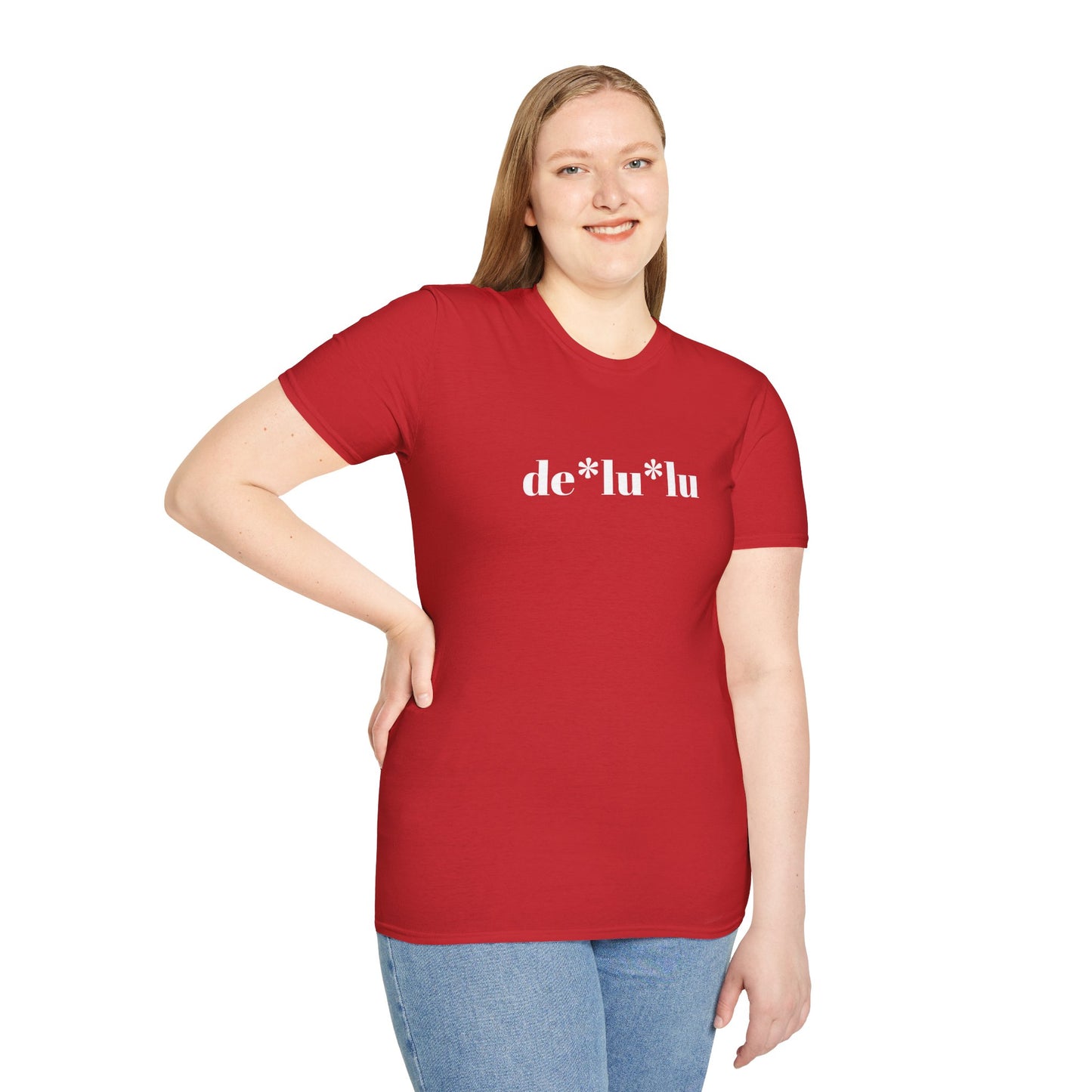delulu - Unisex Softstyle T-Shirt 100% Cotton Graphic