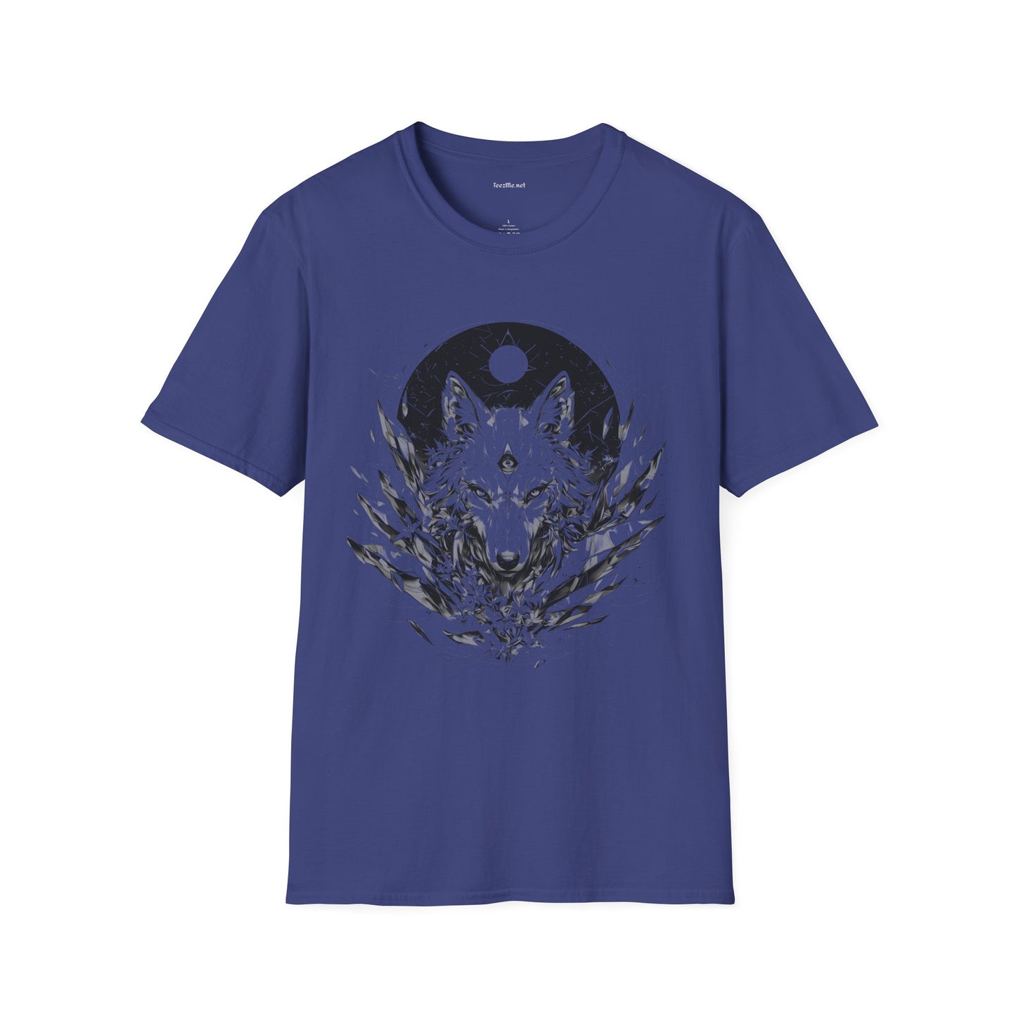 Wolf Spirit - Unisex Softstyle T-Shirt 100% Cotton Graphic
