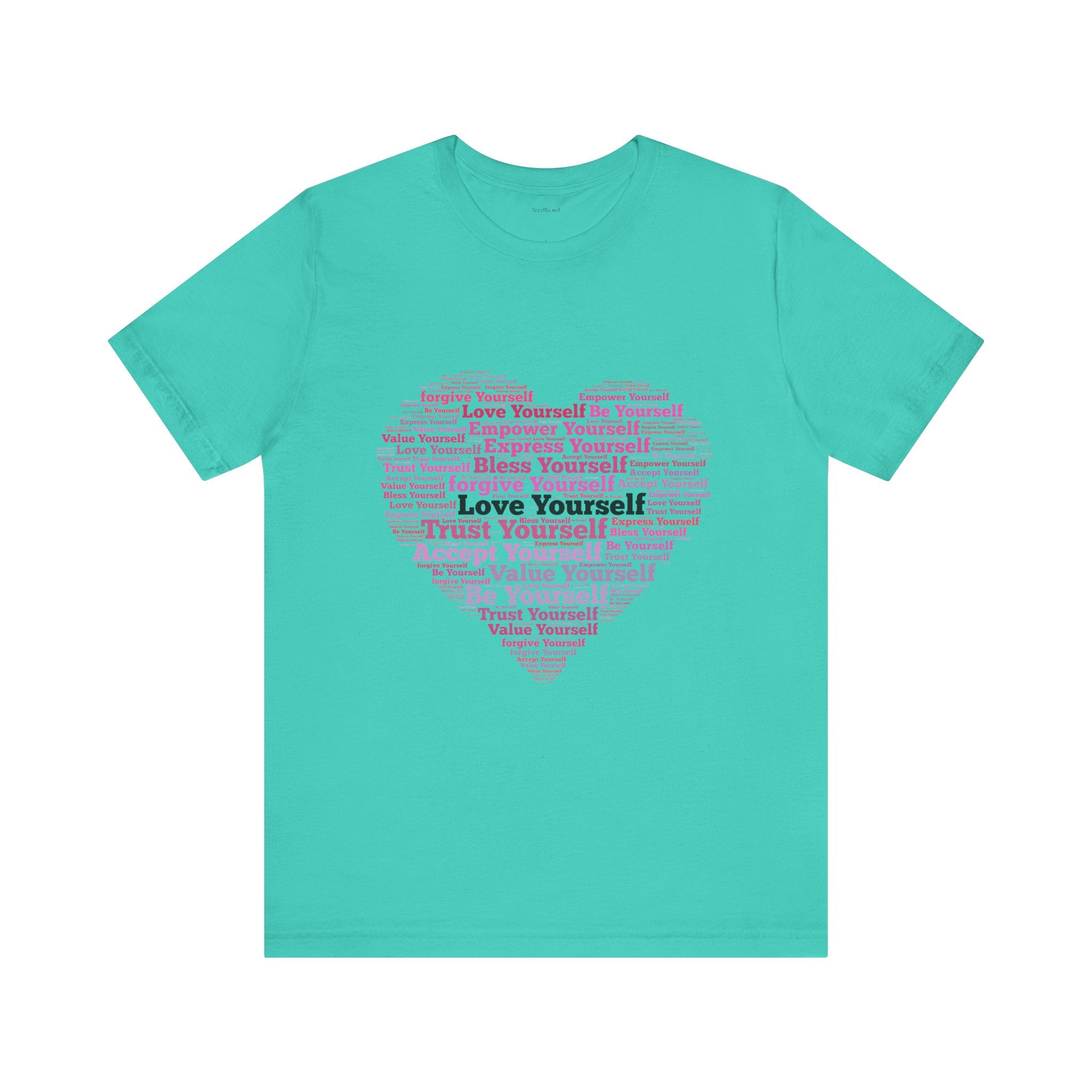 Love - Trust - Accept Yourself- Unisex Jersey Short Sleeve Tee