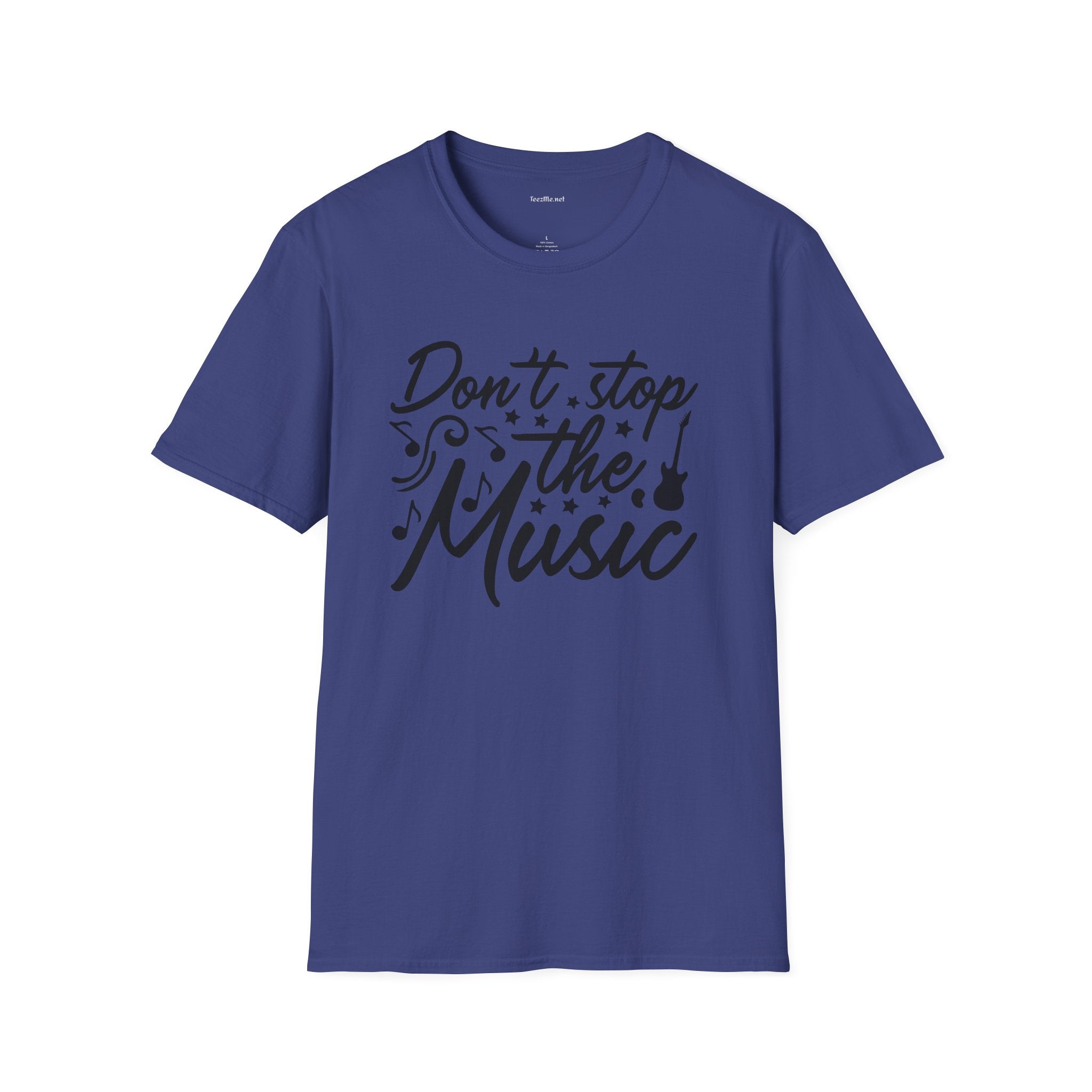 Don't stop the Music 1 - Unisex Softstyle T-Shirt 100% Cotton Graphic