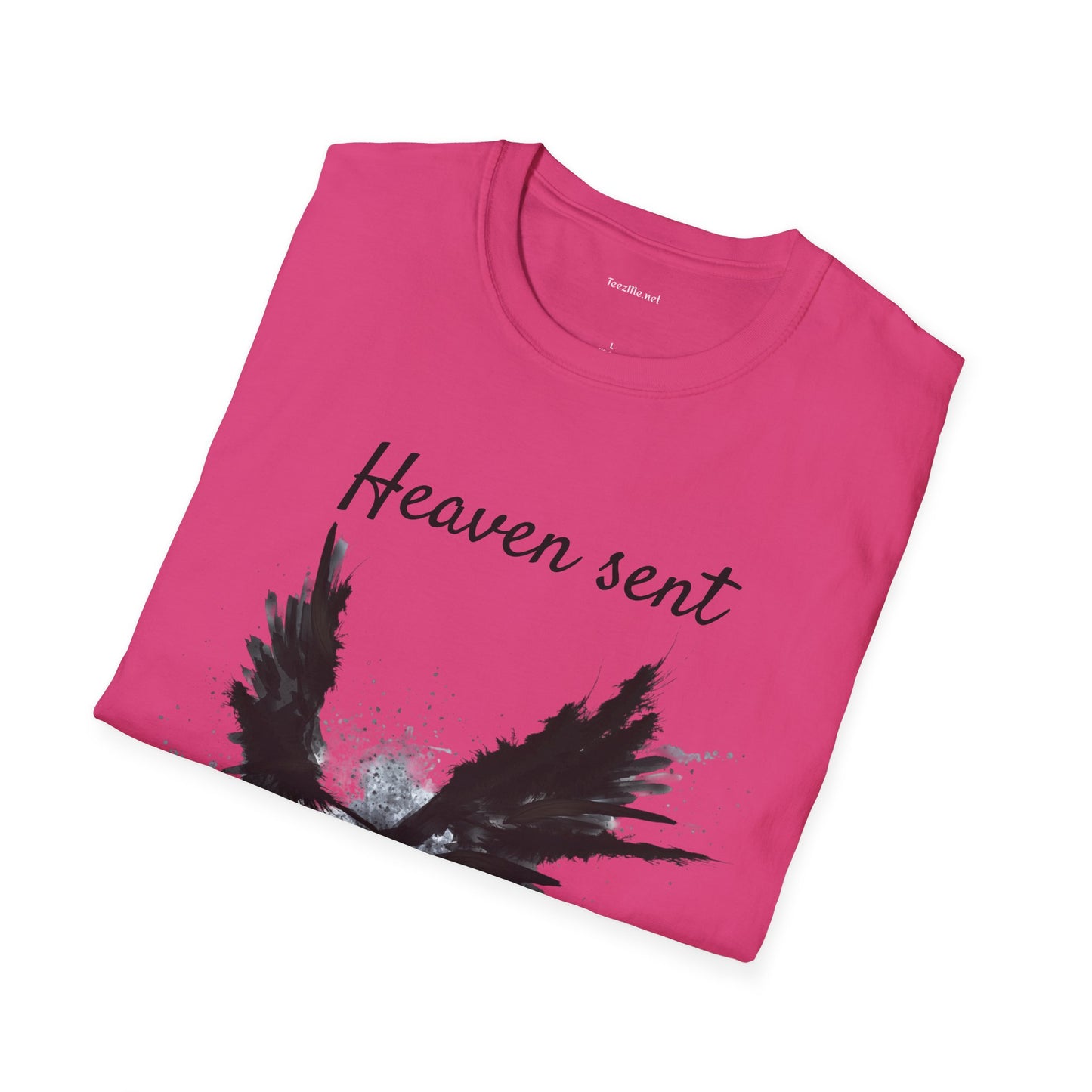 Heaven Sent - Unisex Softstyle T-Shirt 100% Cotton Graphic