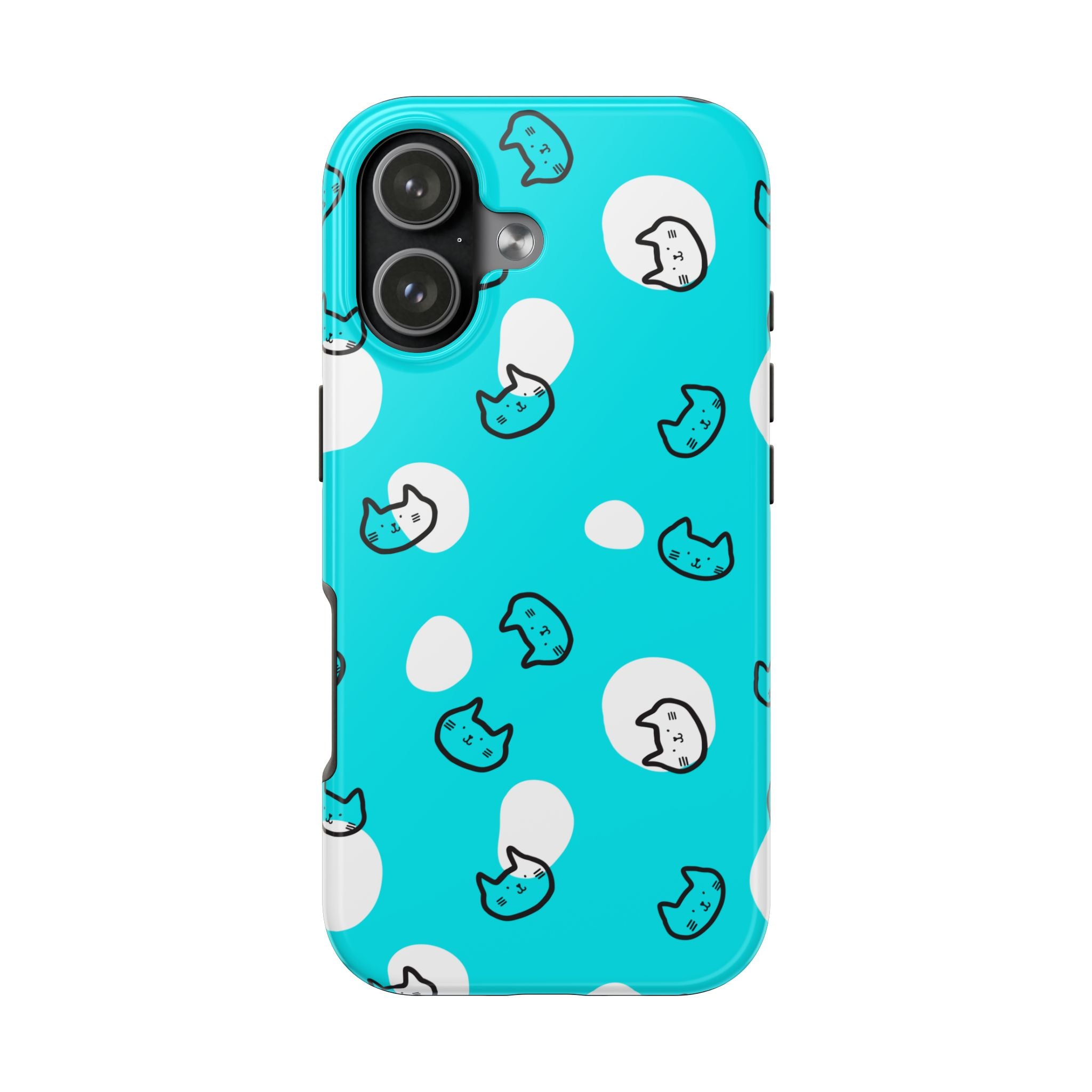 Cute Cat Pattern Cell Phone Case Tough Phone Cases