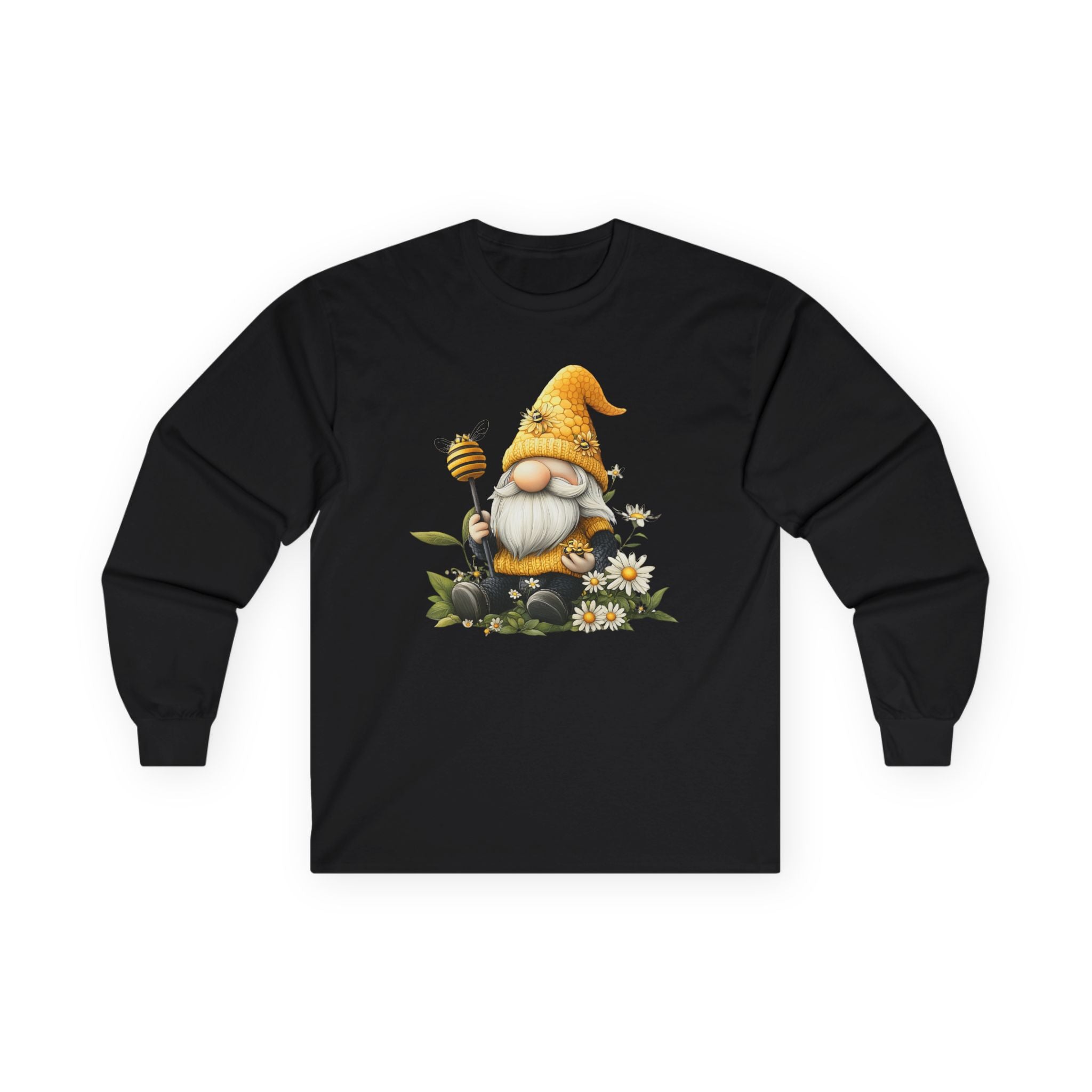Honey Bee Gnome 01 Unisex Ultra Cotton Long Sleeve Tee