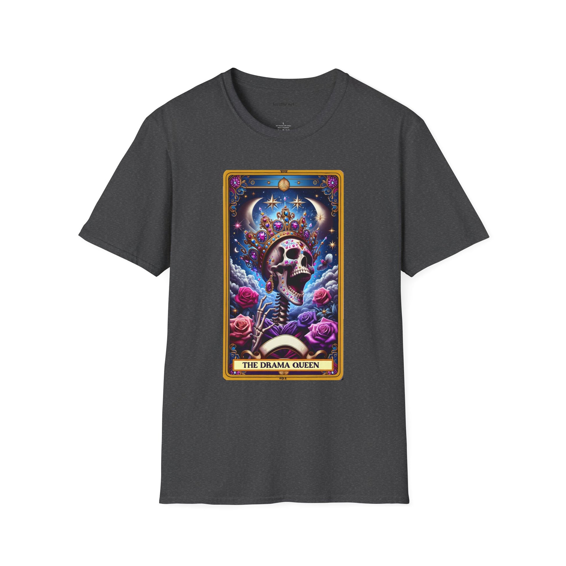 The Drama Queen Unisex Softstyle T-Shirt 100% Cotton  #tarot