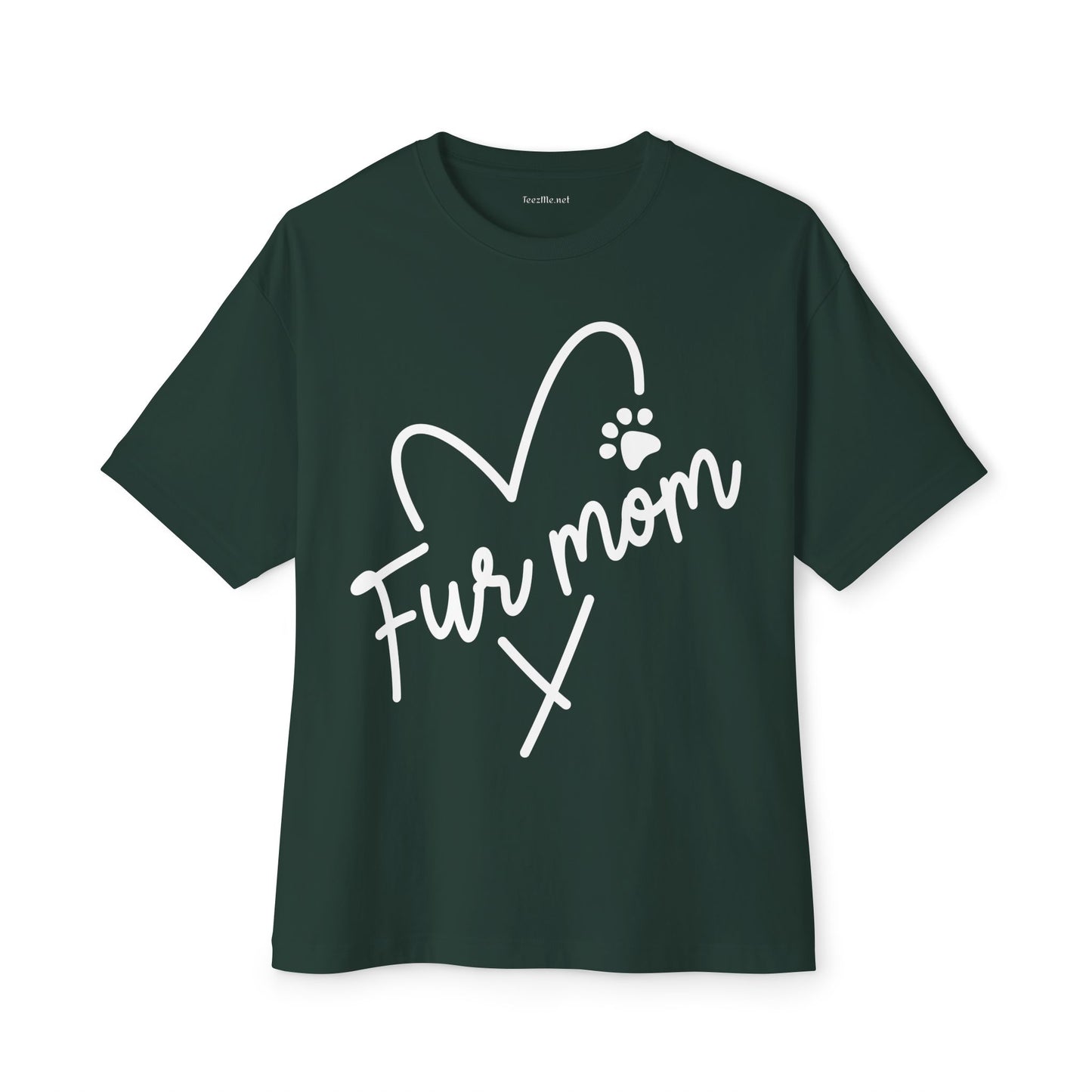 Fur Mom 01 Unisex Oversized Boxy Tee