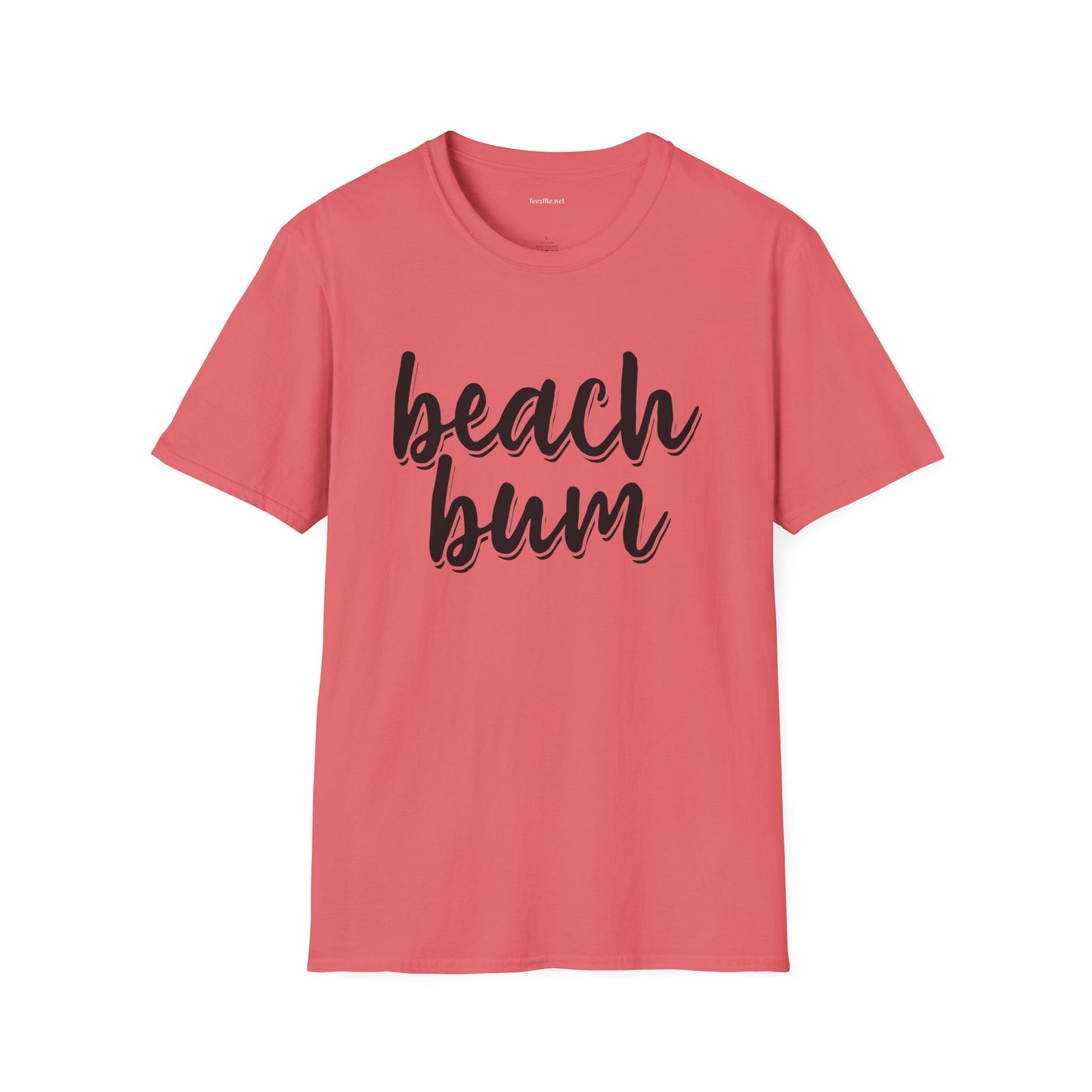 Beach Bum - Unisex Softstyle T-Shirt 100% Cotton Graphic (1)