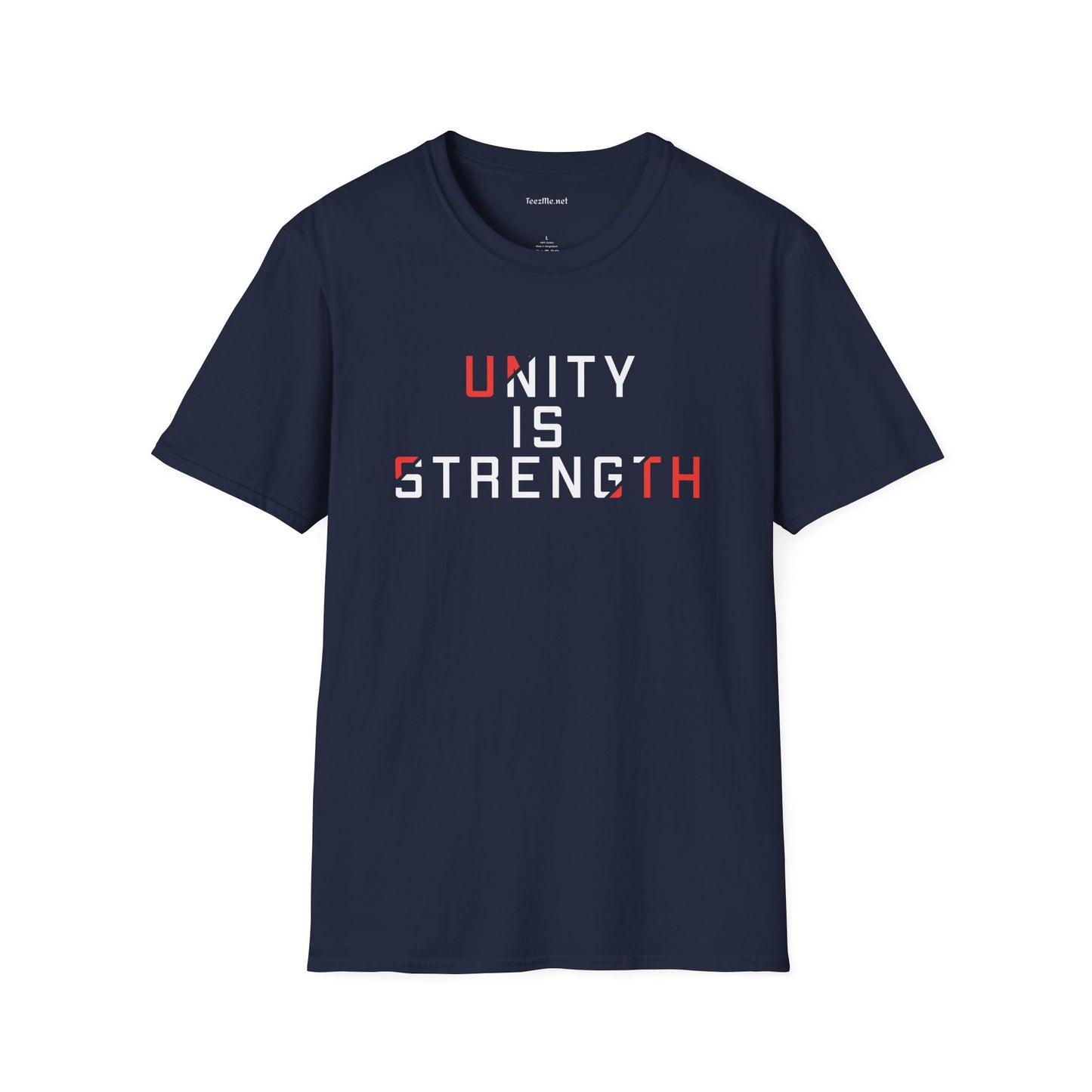Unity Is Strength Unisex Softstyle T-Shirt 100% Cotton