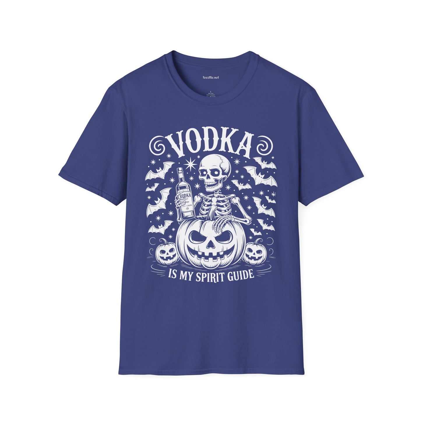 Vodka Spirit Guide-Shirt 100% Cotton Graphic