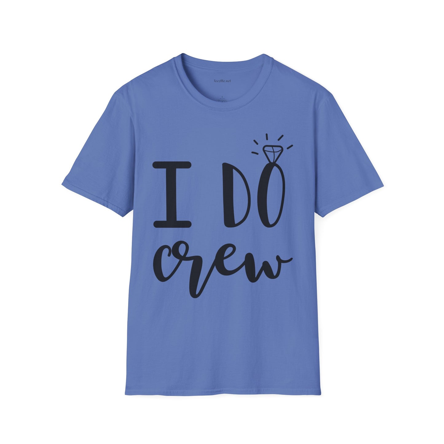 I DO Crew Unisex Softstyle T-Shirt 100% Cotton Graphic Bridal Party
