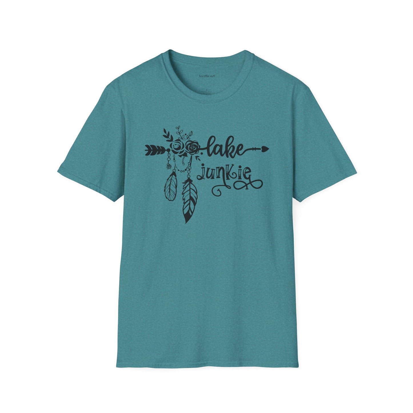 Lake Junkie Unisex Softstyle T-Shirt 100% Cotton Graphic