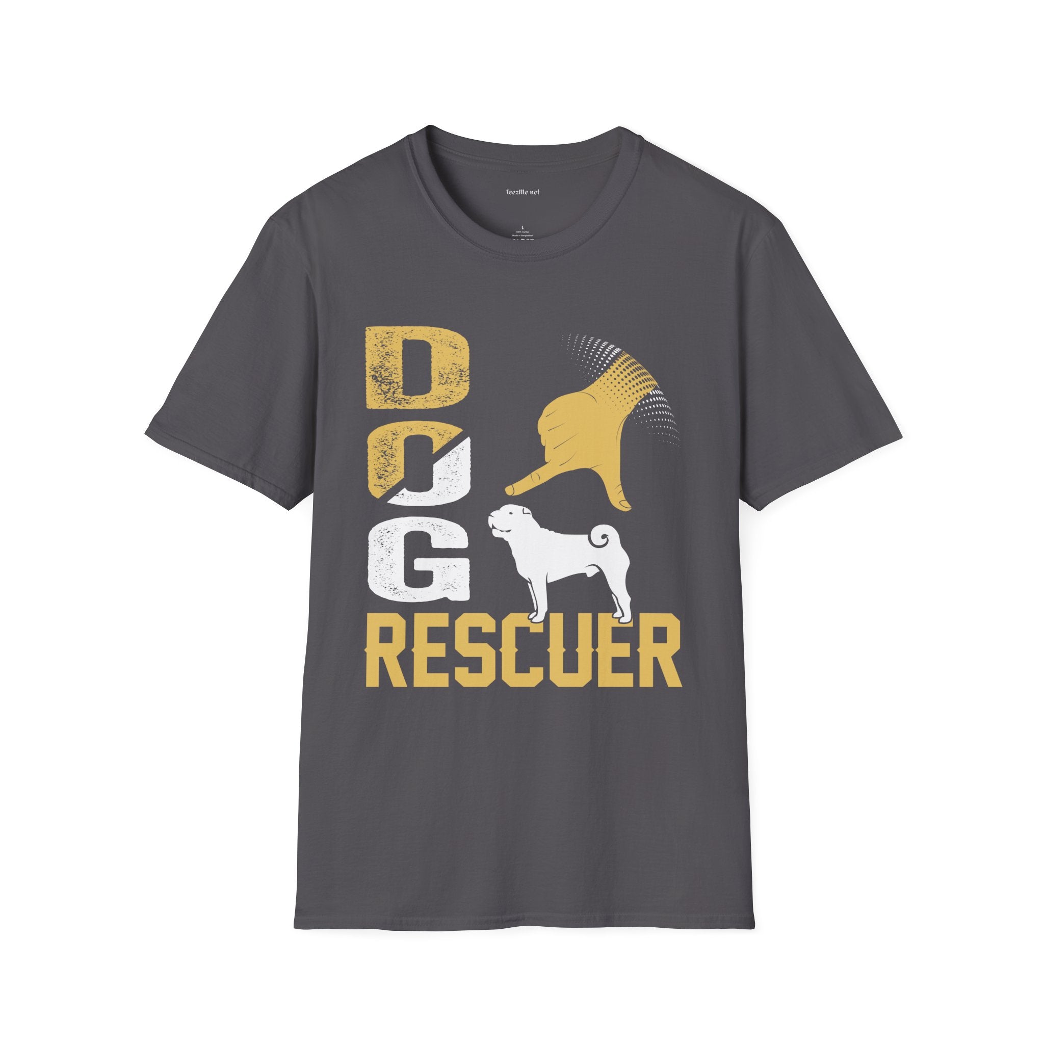 Dog Rescuer T-Shirt — Rescue Dog Adoption Advocate Tee