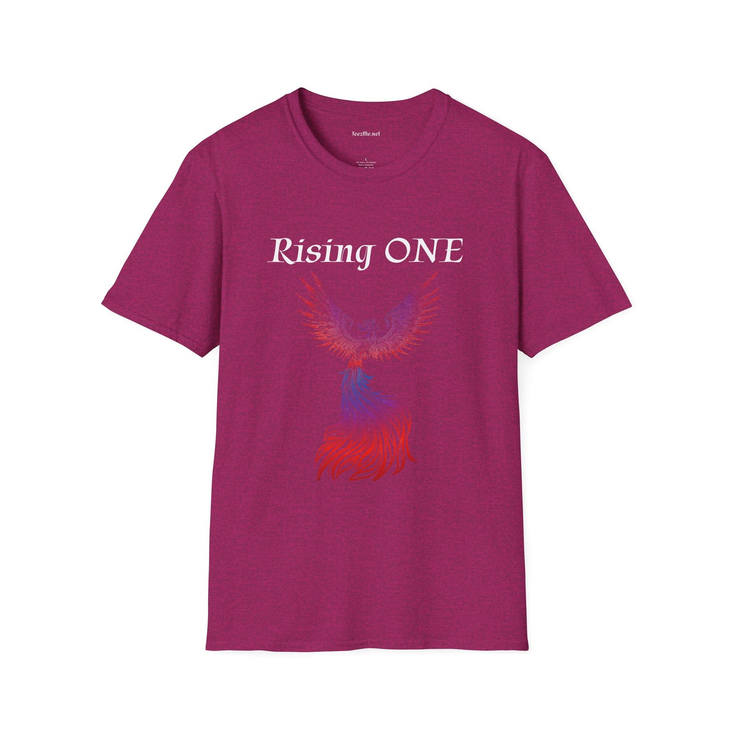 Rising ONE - Unisex Softstyle T-Shirt 100% Cotton Graphic