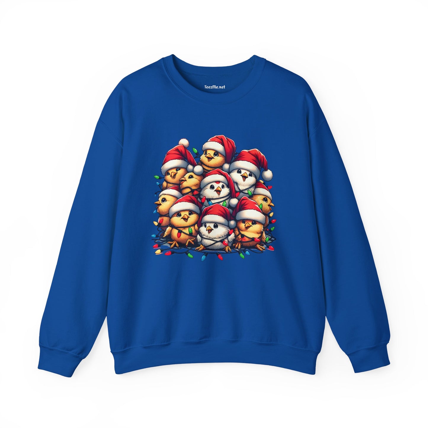 Holiday Chickens Unisex Heavy Blend™ Crewneck Sweatshirt