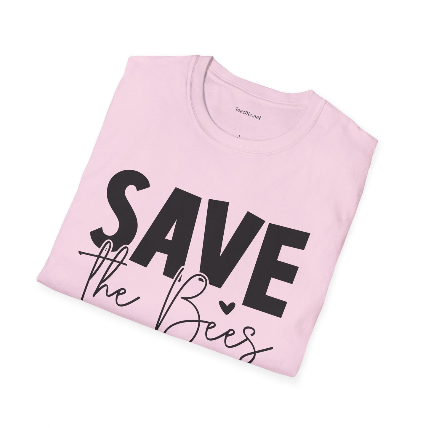 Save The Bees 03 Unisex Soft Style T-Shirt 100% Cotton Graphic
