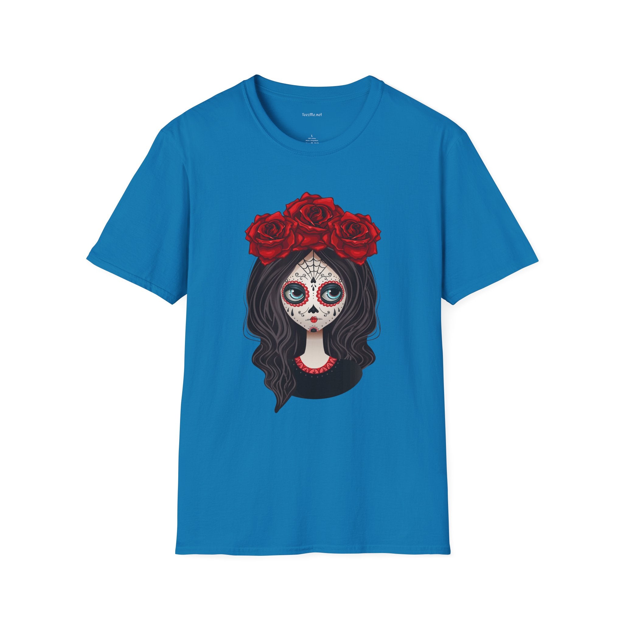Zombie Girl - Unisex Softstyle T-Shirt 100% Cotton Graphic
