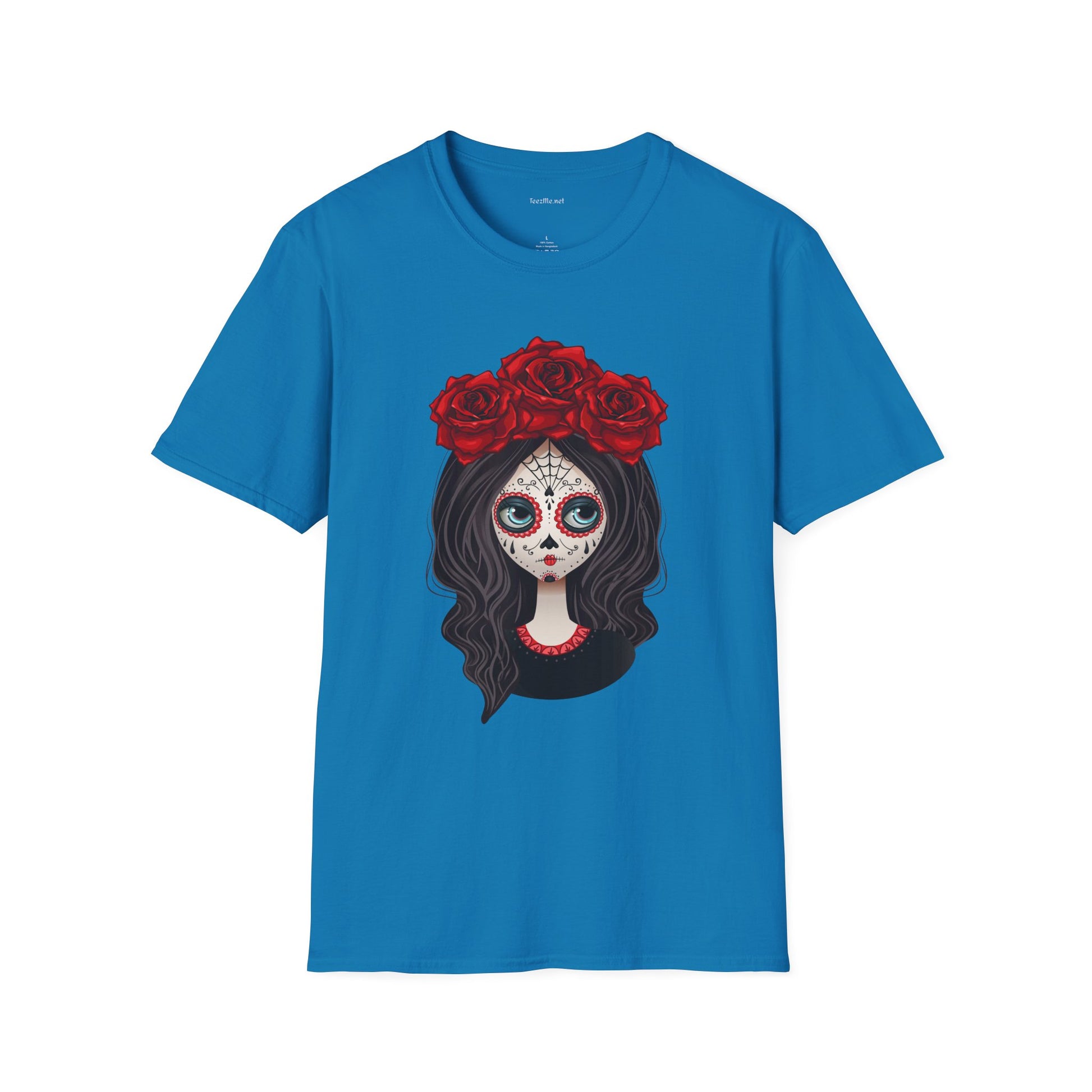 Zombie Girl - Unisex Softstyle T-Shirt 100% Cotton Graphic