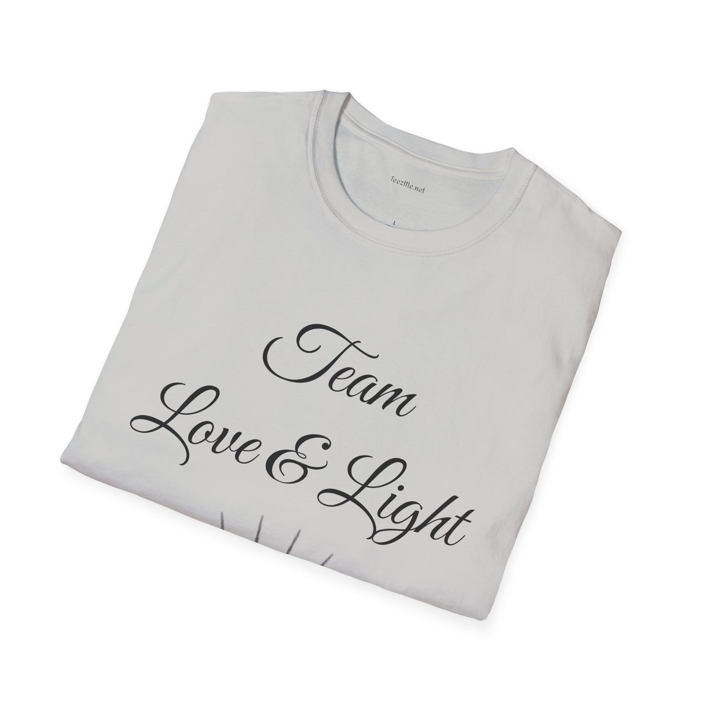 Team Love & Light - Unisex Softstyle T-Shirt 100% Cotton Graphic