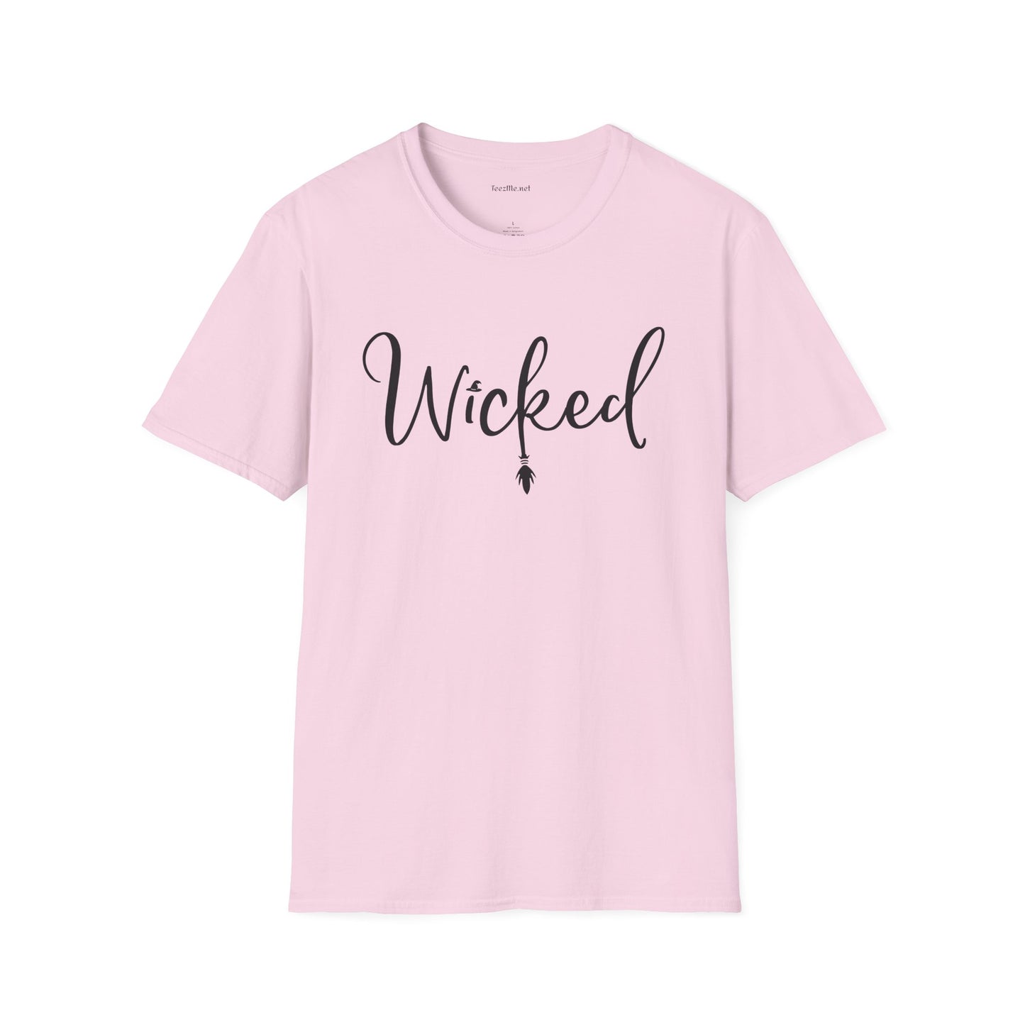 Wicked (black) Unisex SoftStyle T-Shirt 100% Cotton Graphic