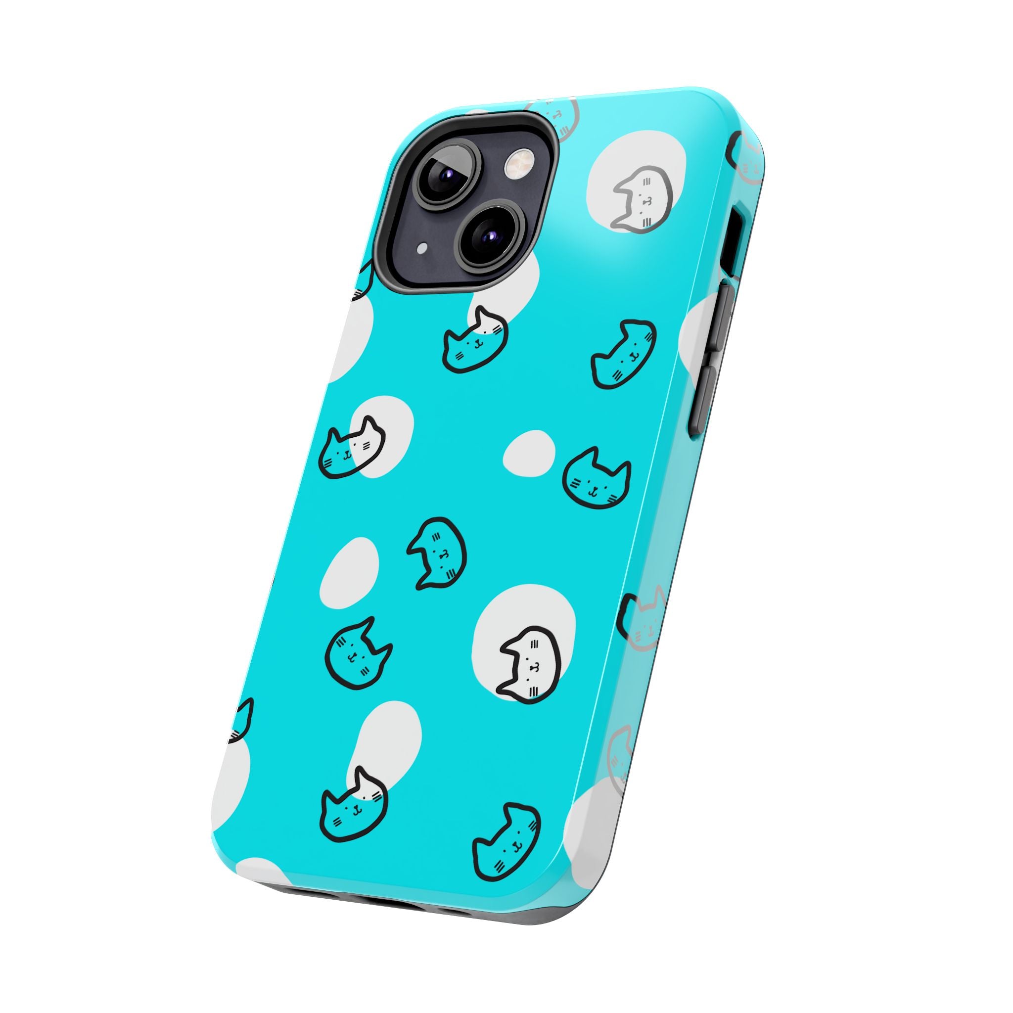 Cute Cat Pattern Cell Phone Case Tough Phone Cases
