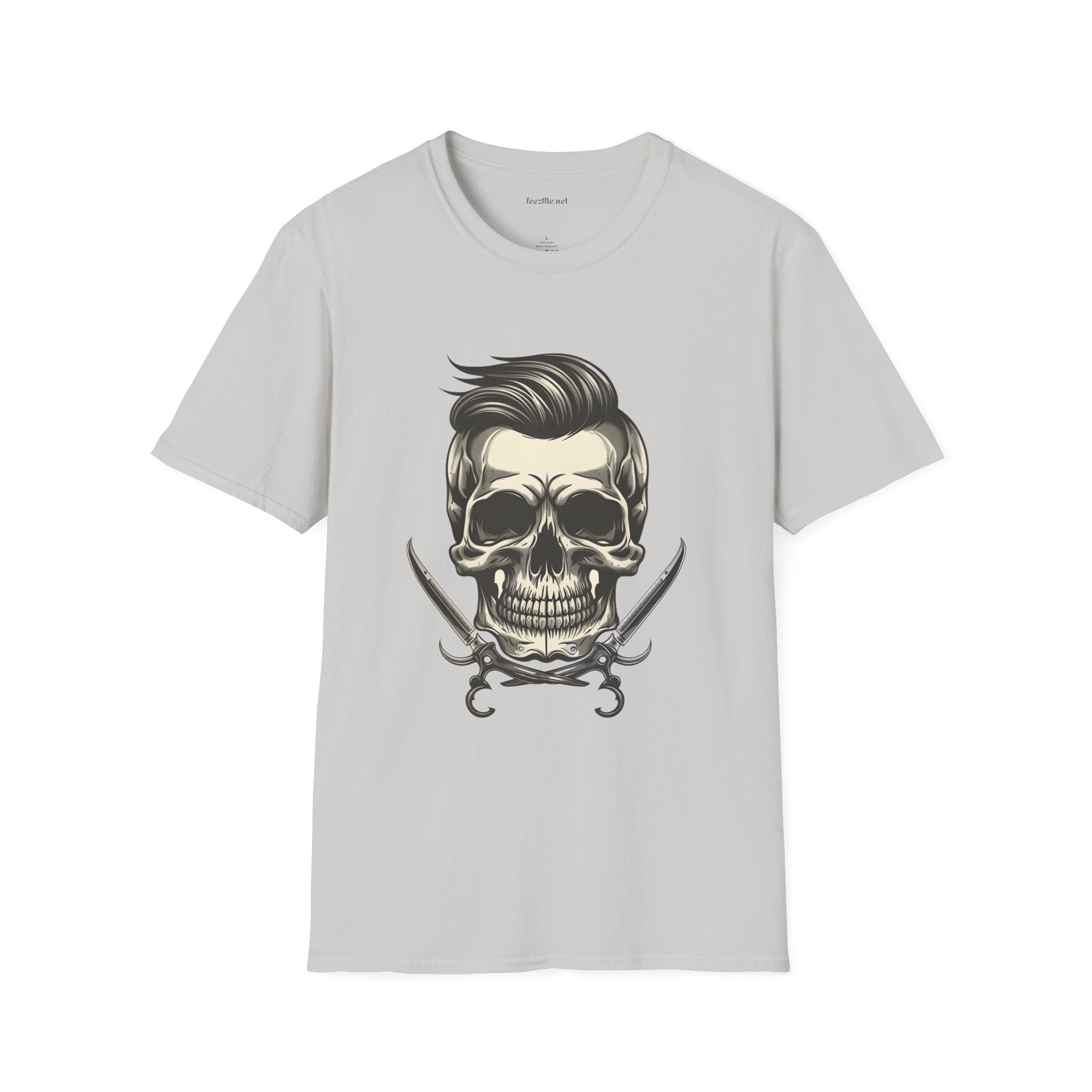 Vintage Hairstylist Unisex Softstyle T-Shirt 100% Cotton Graphic