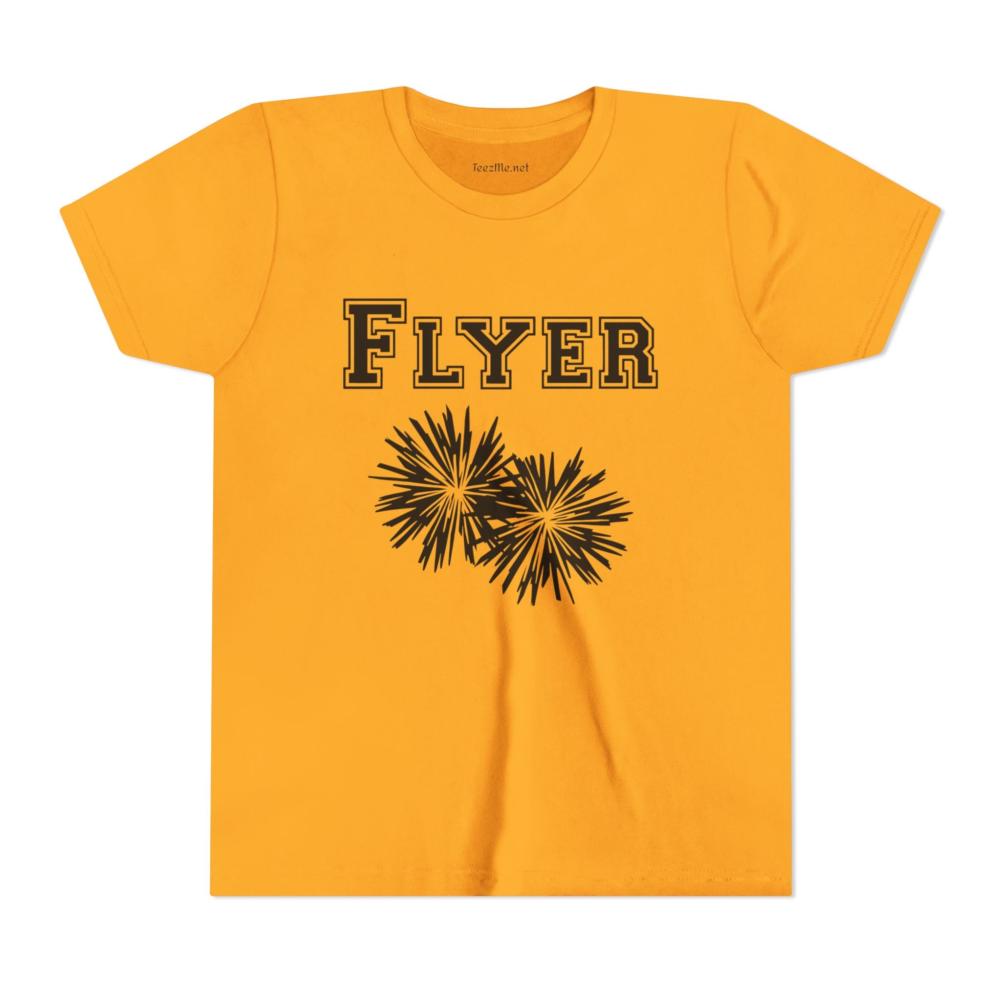 Flyer Youth Tee – Cheerleader Pom Pom Shirt