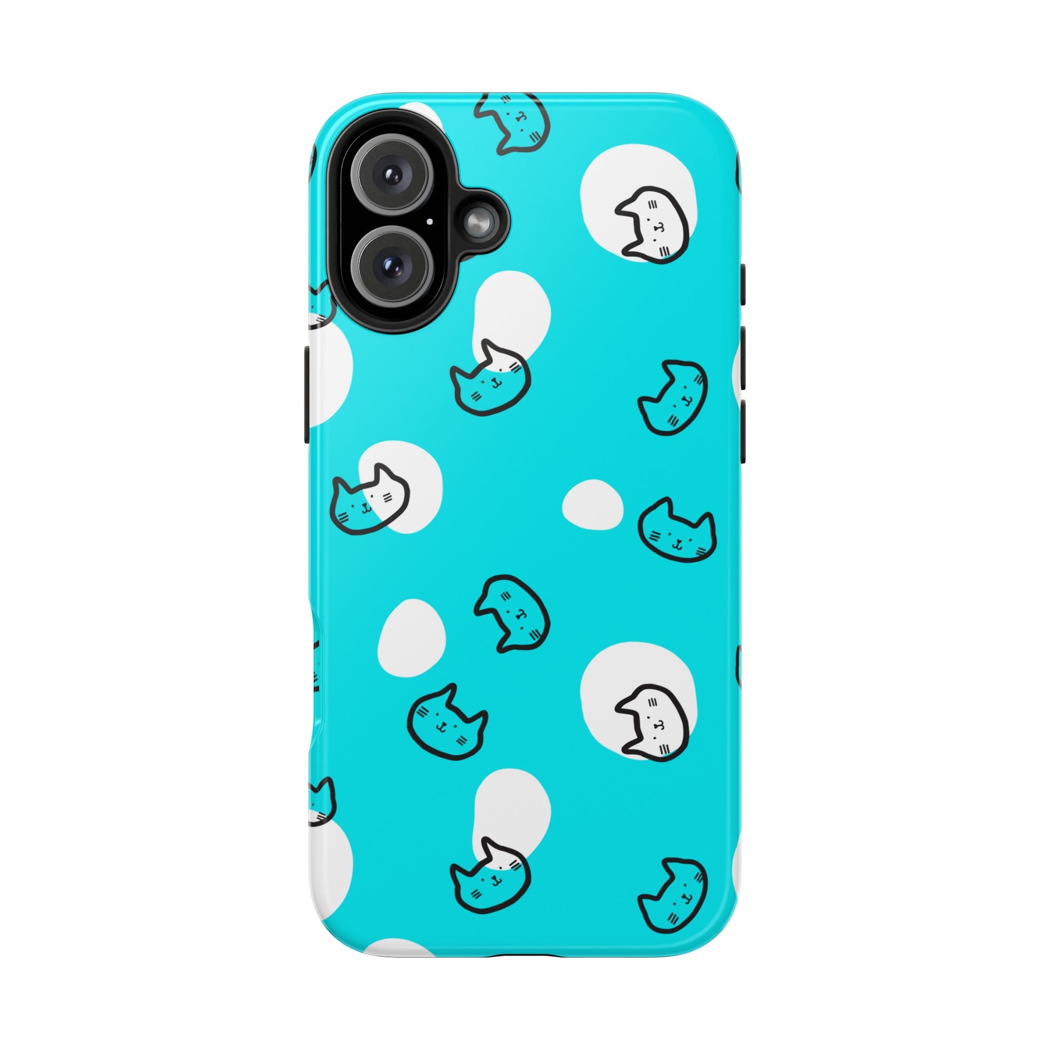 Cute Cat Pattern Cell Phone Case Tough Phone Cases