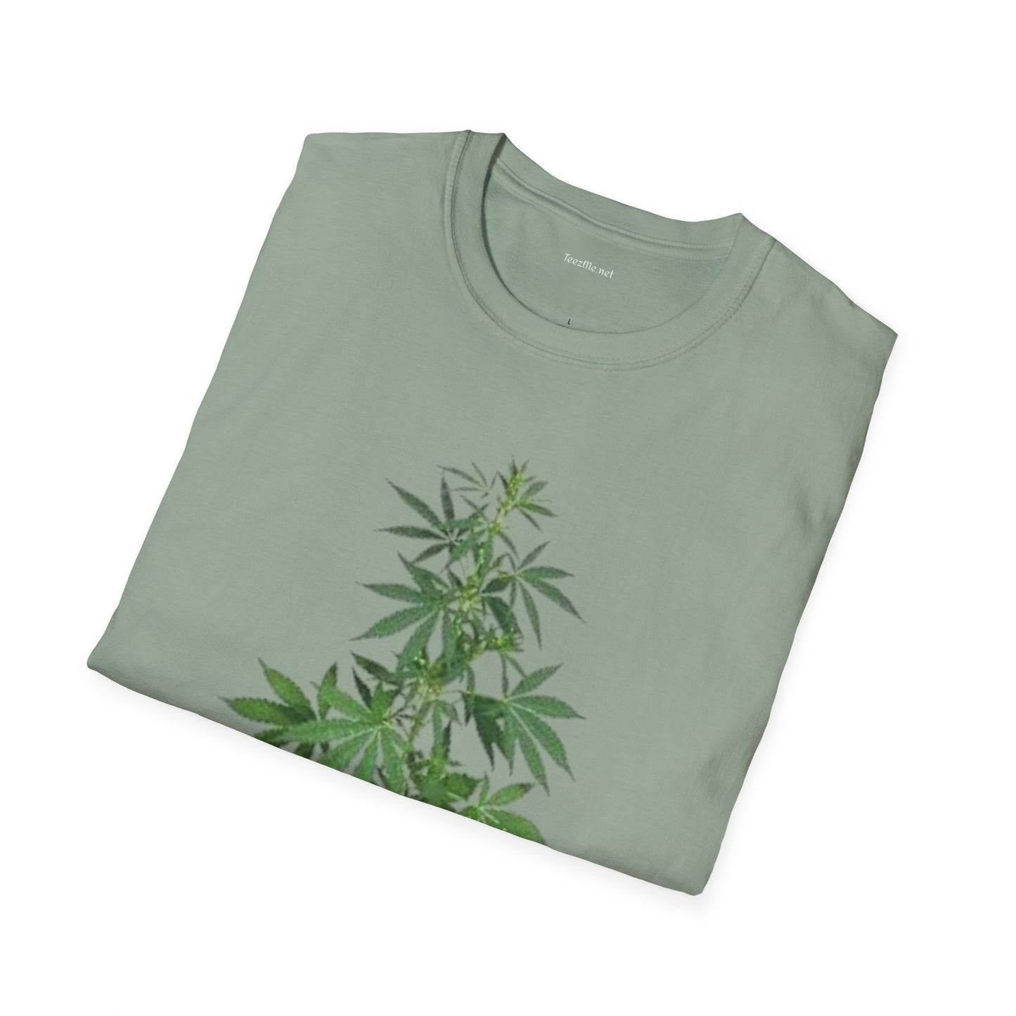 Weed Plant - nisex Softstyle T-Shirt 100% Cotton Graphic