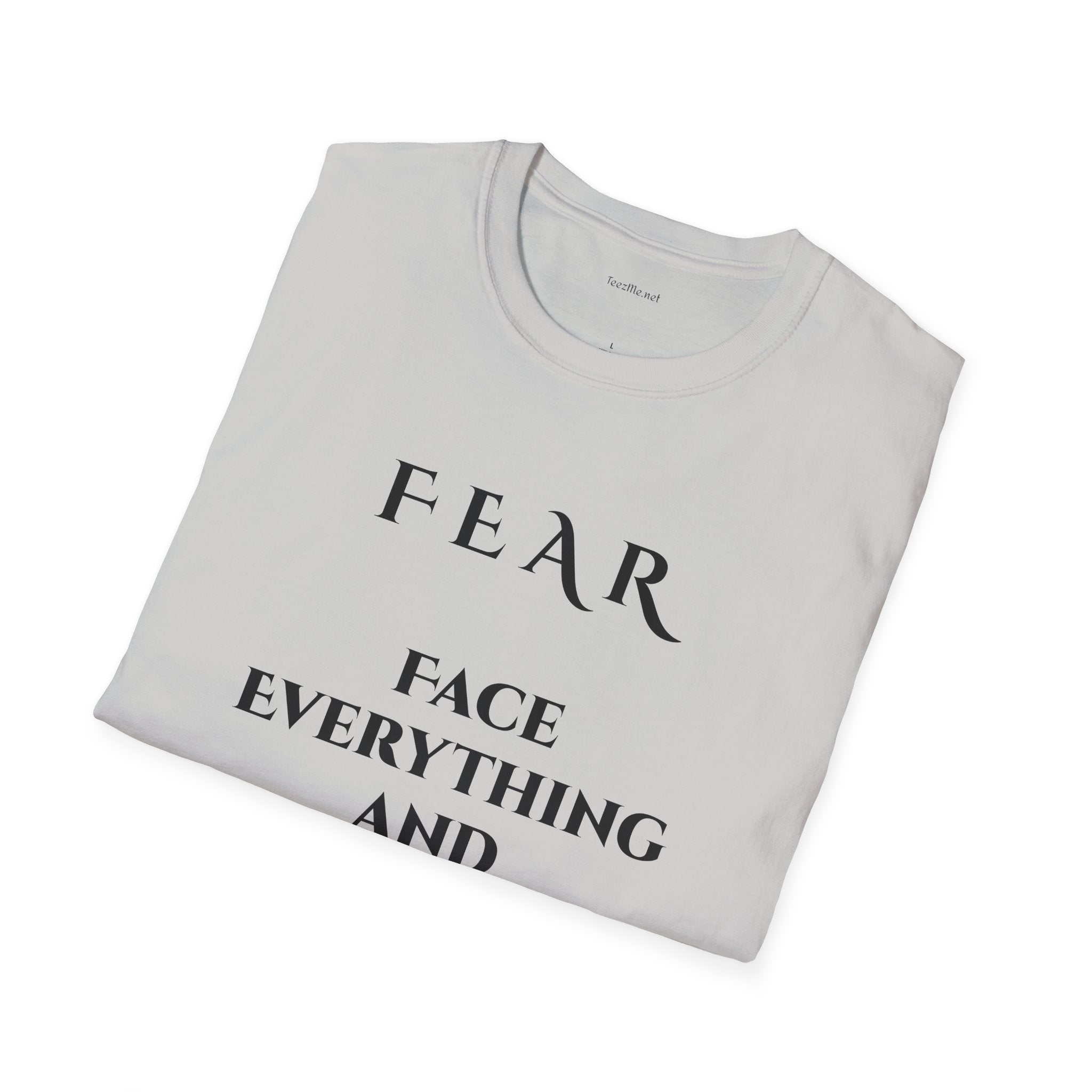 F E A R - Unisex Softstyle T-Shirt 100% Cotton Graphic